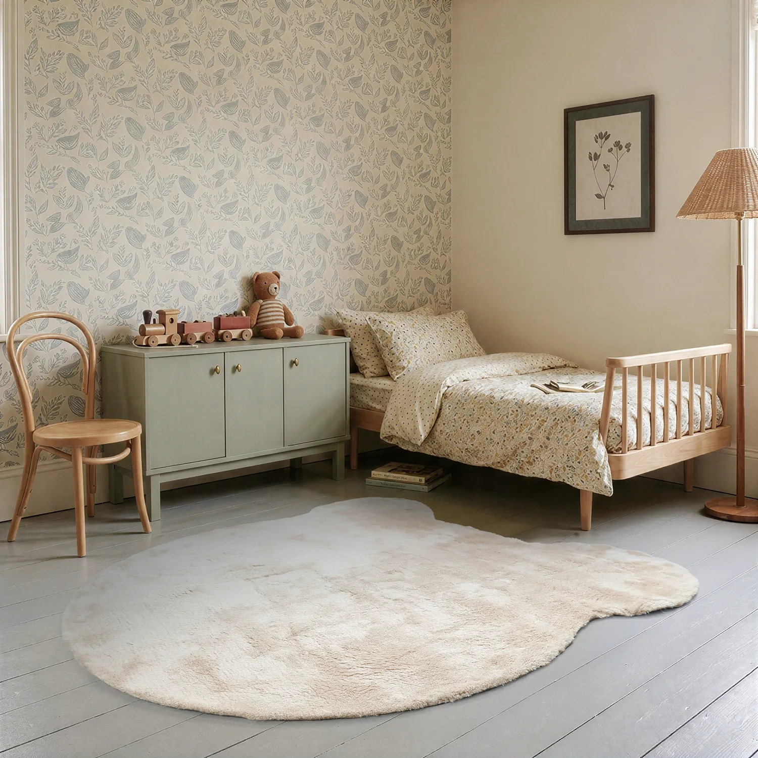 Tappeto per Bambini - Aranga Super Soft Bear (beige)