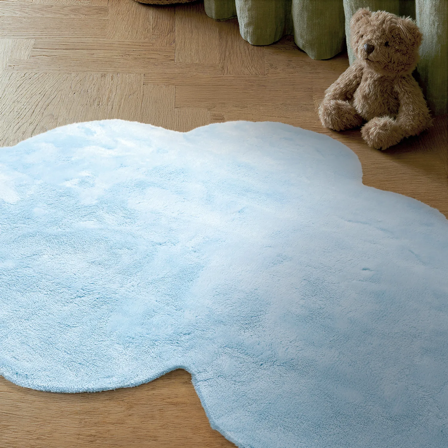 Tappeto per Bambini - Aranga Super Soft Cloud (azzurro)