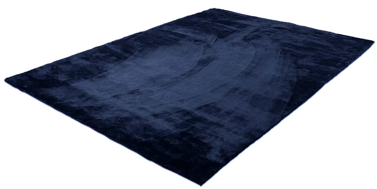 Tappeto A Pelo Lungo - Aranga Super Soft Fur (blu scuro)