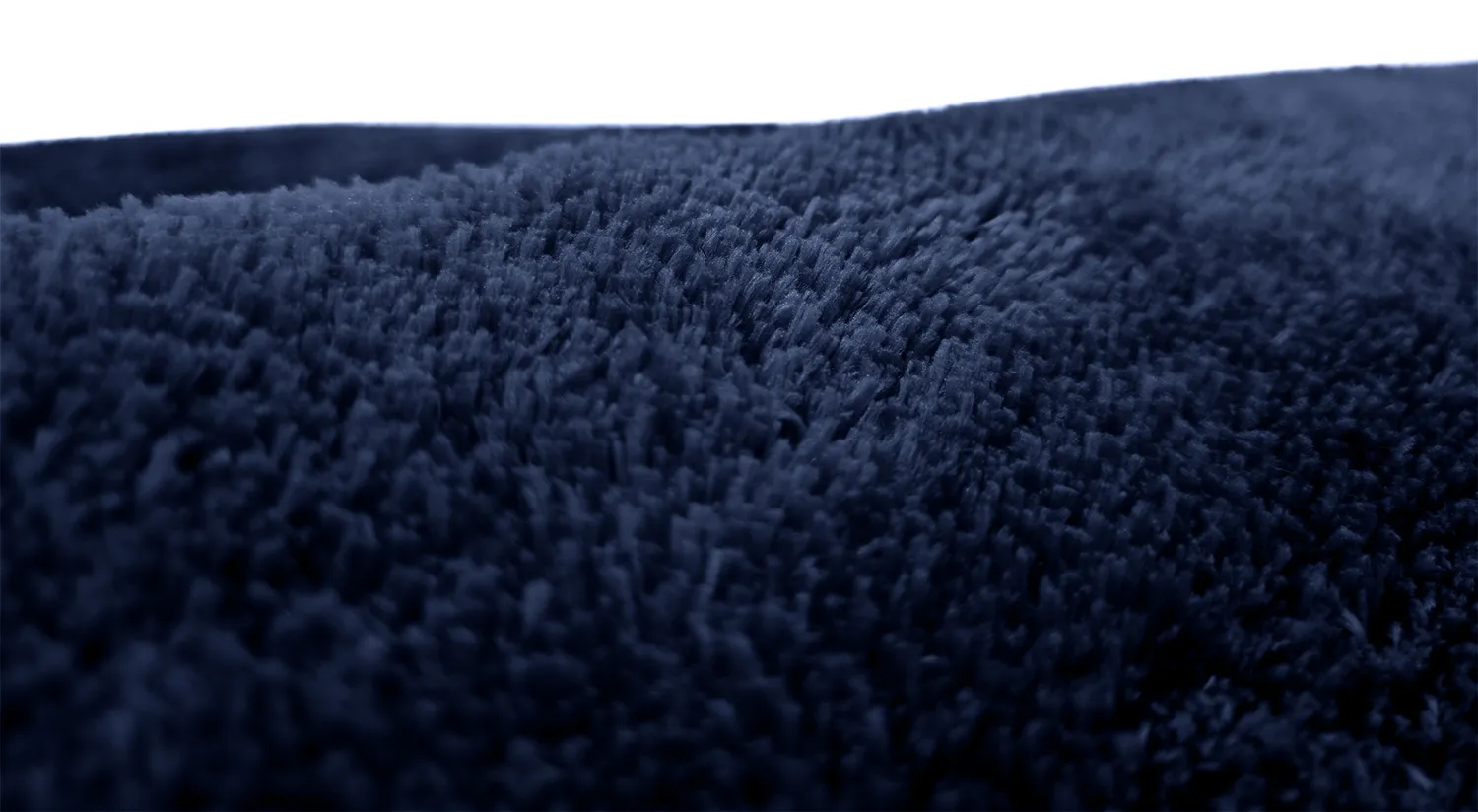 Tappeti rotondi - Aranga Super Soft Fur (blu scuro)