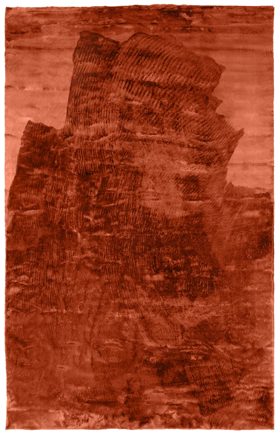 Tappeto A Pelo Lungo - Aranga Super Soft Fur (rosso)