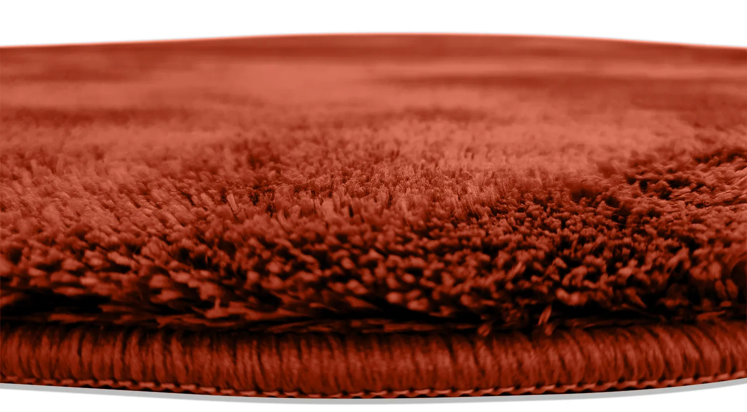 Tappeti rotondi - Aranga Super Soft Fur (rosso)