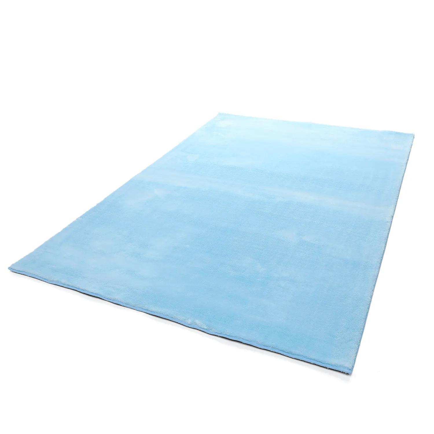 Tappeto A Pelo Lungo - Aranga Super Soft Fur (azzurro)