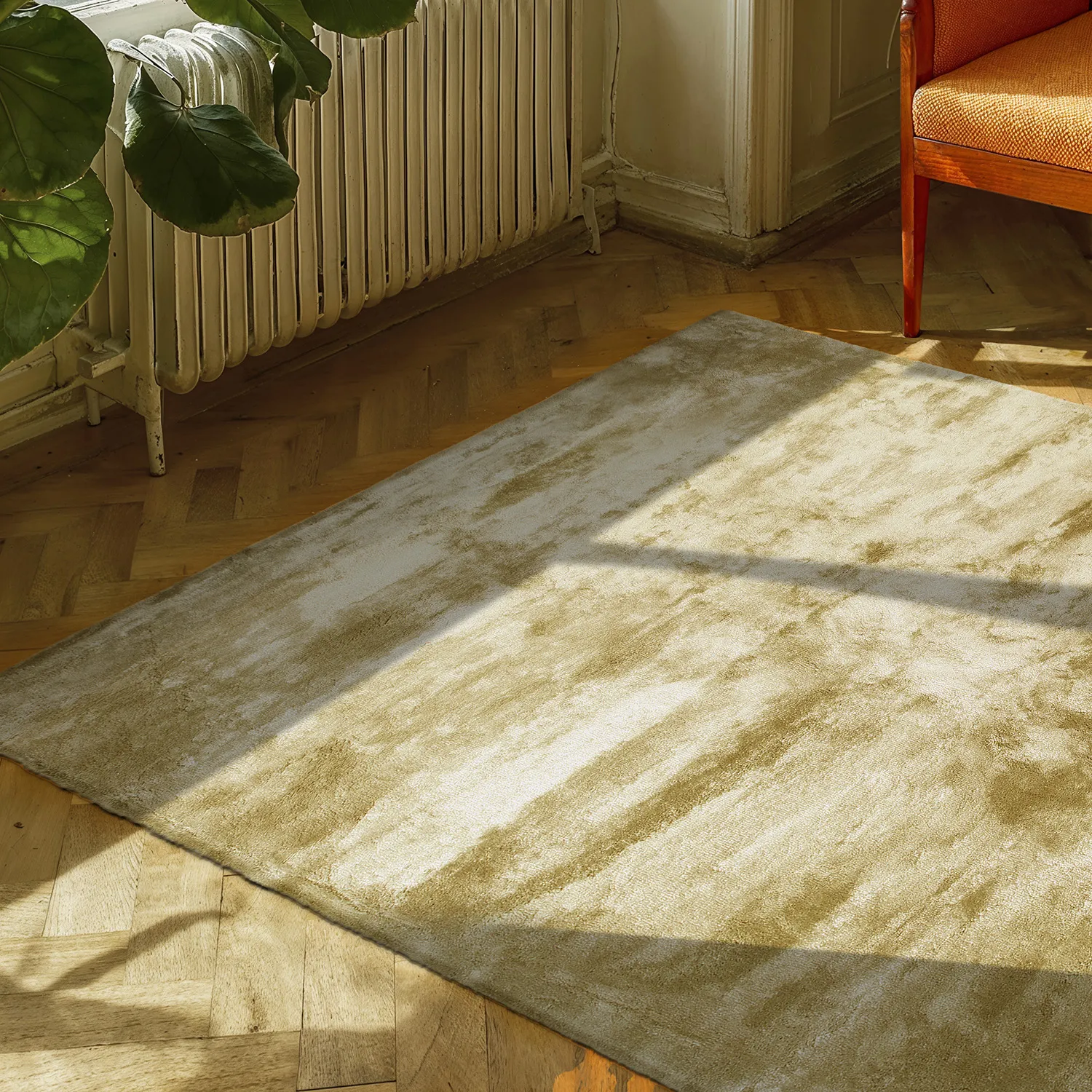 Tappeto A Pelo Lungo - Aranga Super Soft Fur (verde chiaro)