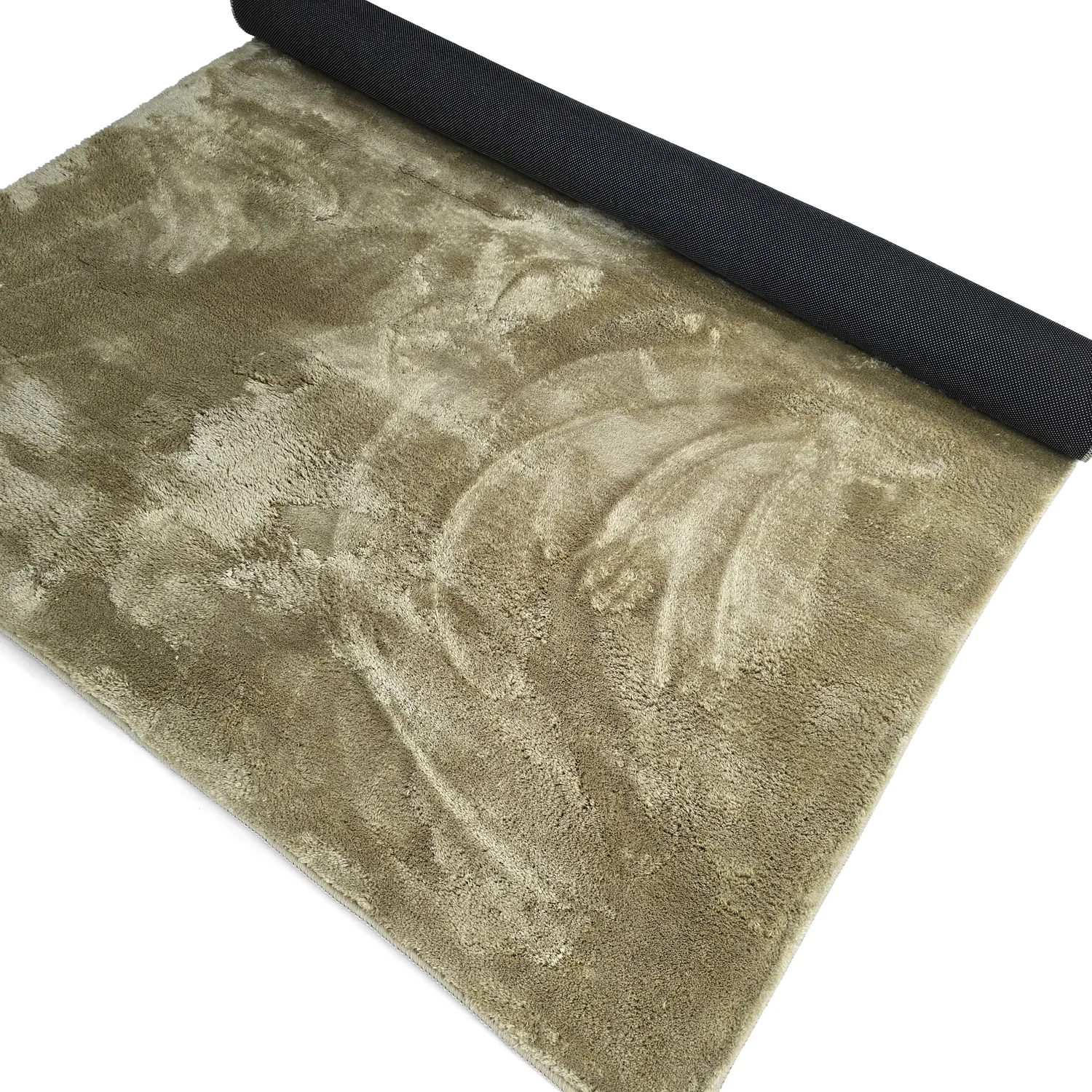 Tappeto A Pelo Lungo - Aranga Super Soft Fur (verde chiaro)