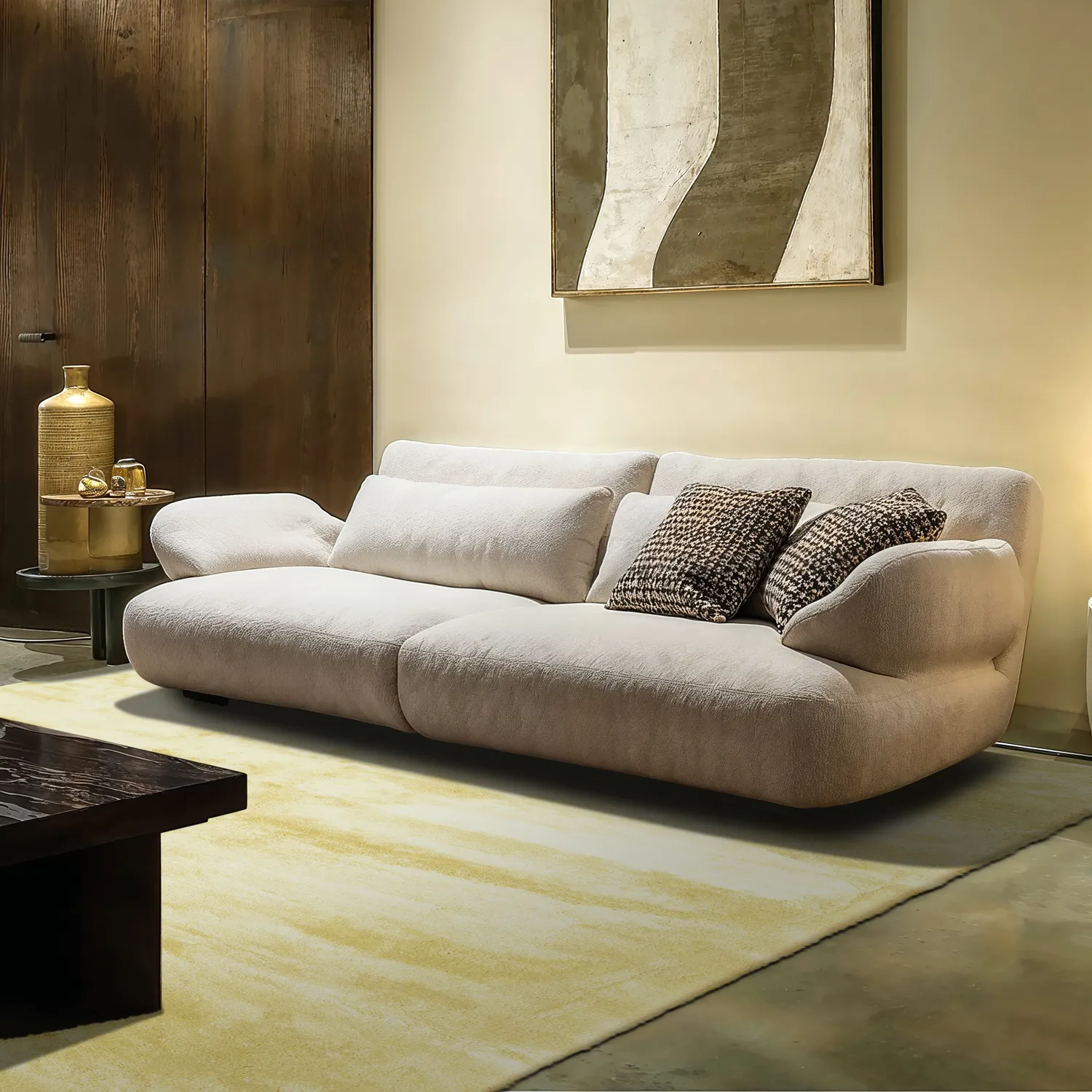 Tappeto A Pelo Lungo - Aranga Super Soft Fur (giallo chiaro)