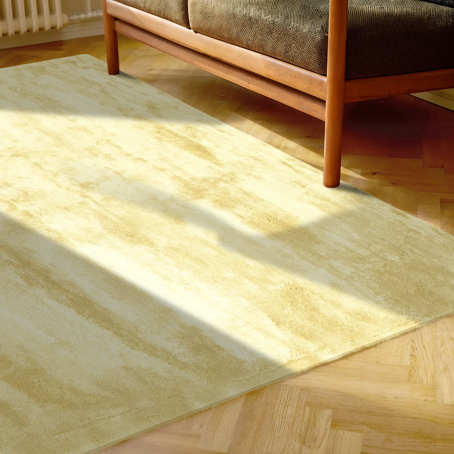 Tappeto A Pelo Lungo - Aranga Super Soft Fur (giallo chiaro)