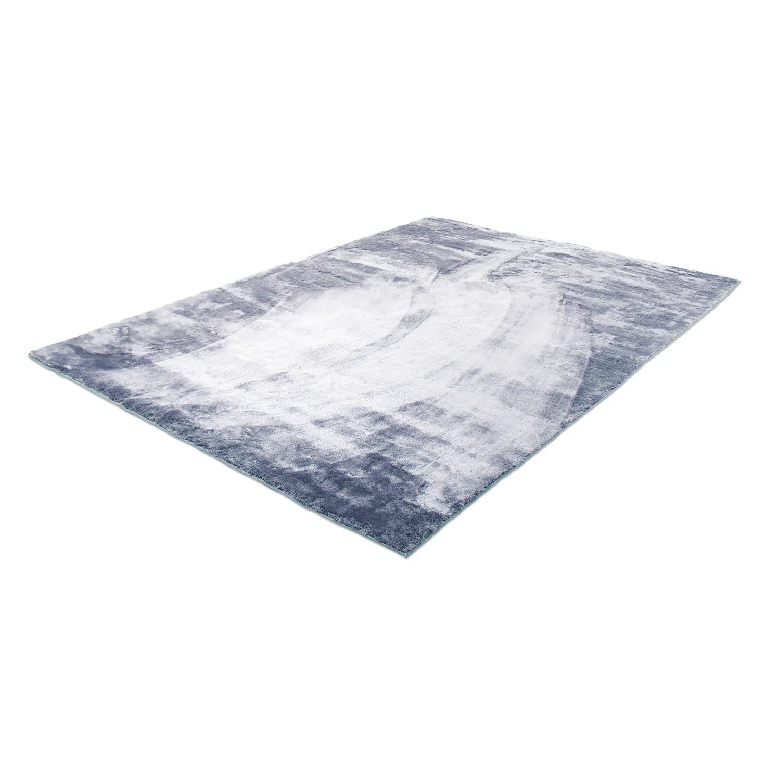 Tappeto A Pelo Lungo - Aranga Super Soft Fur (blu acciaio)