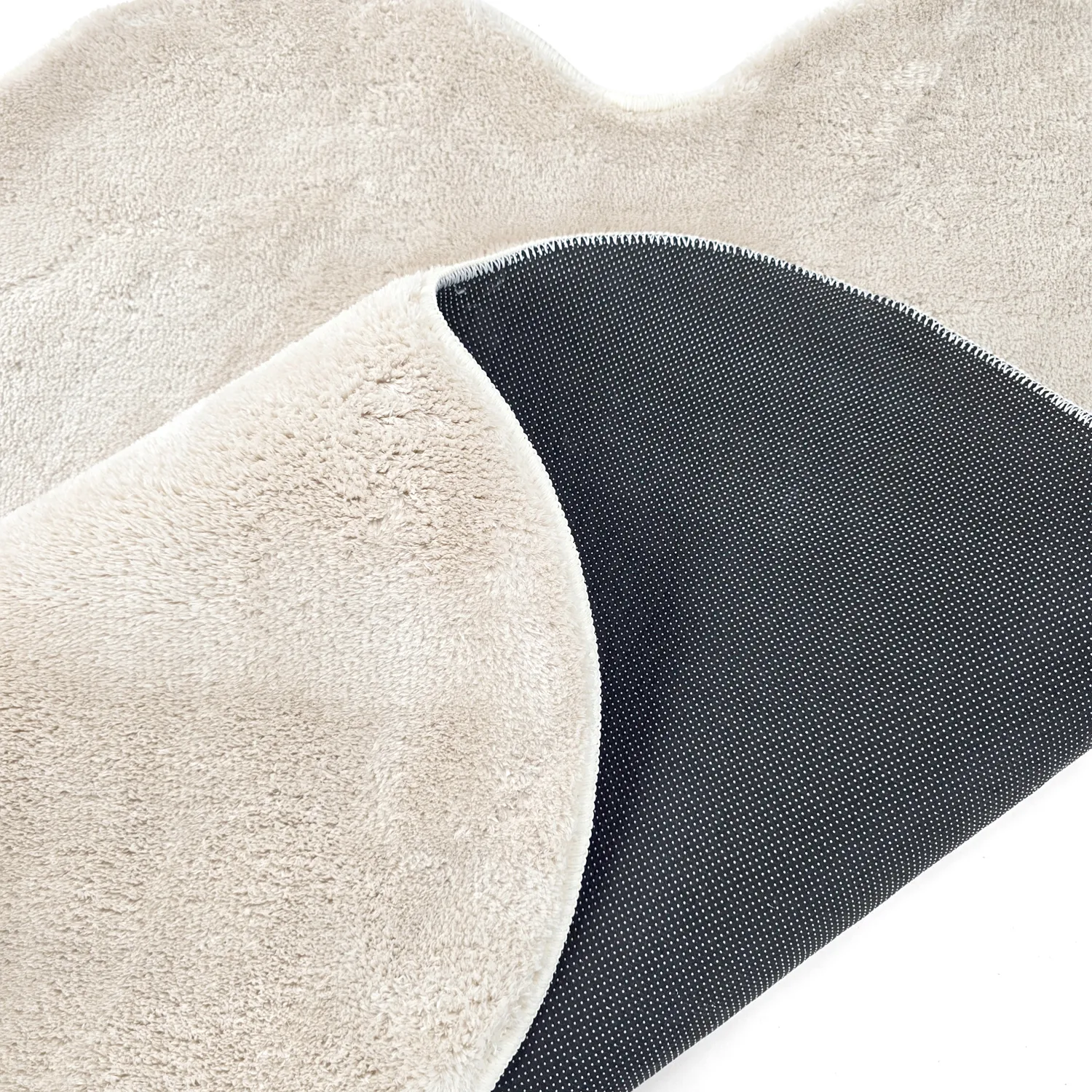 Tappeto shaggy ondulato - Aranga Super Soft Fur (beige)