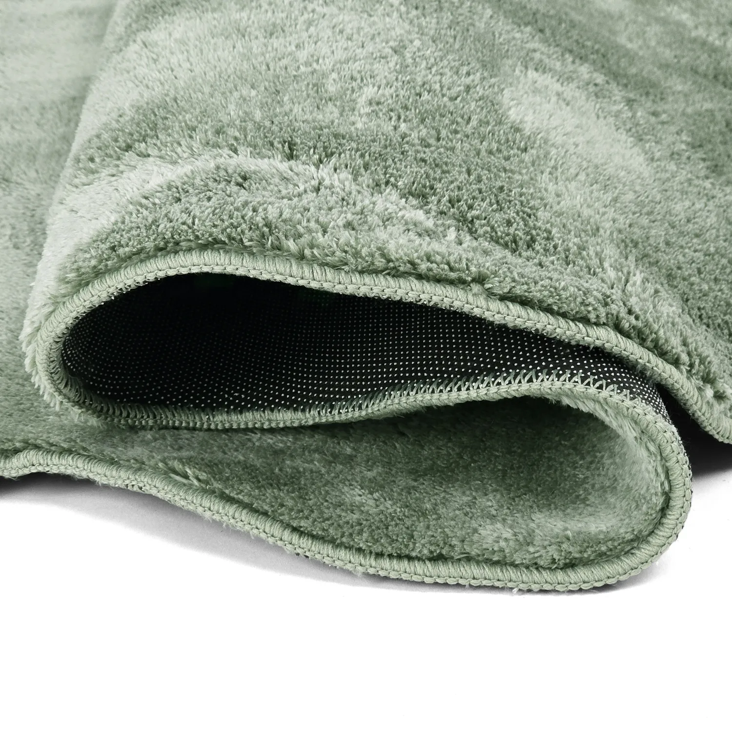 Tappeto shaggy ondulato - Aranga Super Soft Fur (verde)