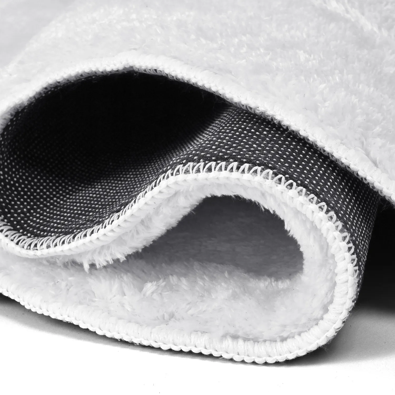 Tappeto shaggy ondulato - Aranga Super Soft Fur (bianco)