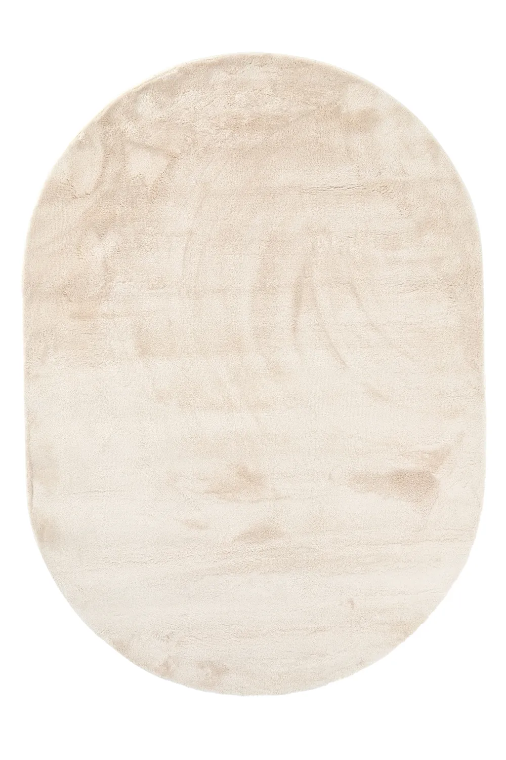 Tappeto shaggy ovale - Aranga Super Soft Fur (beige)