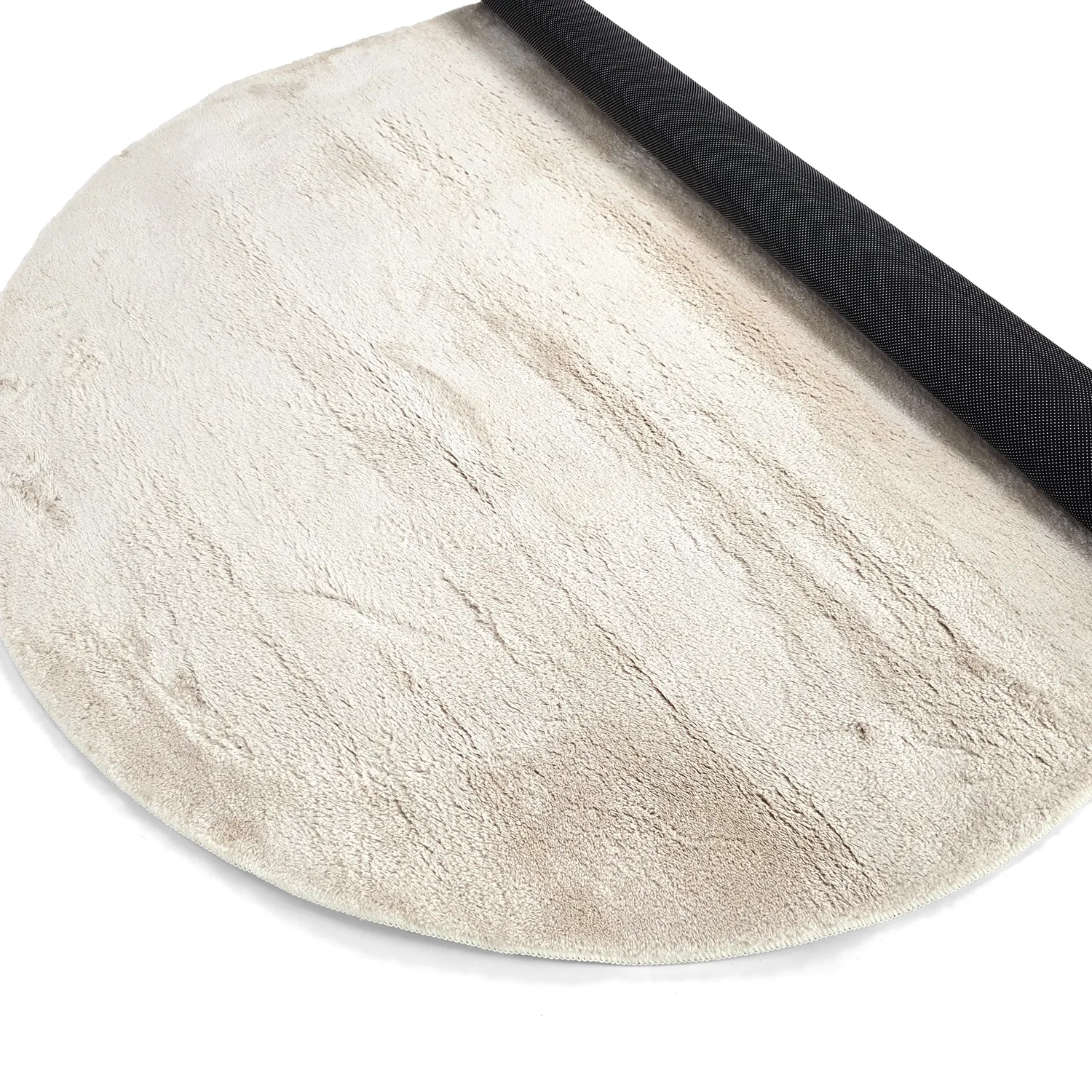 Tappeto shaggy ovale - Aranga Super Soft Fur (beige)