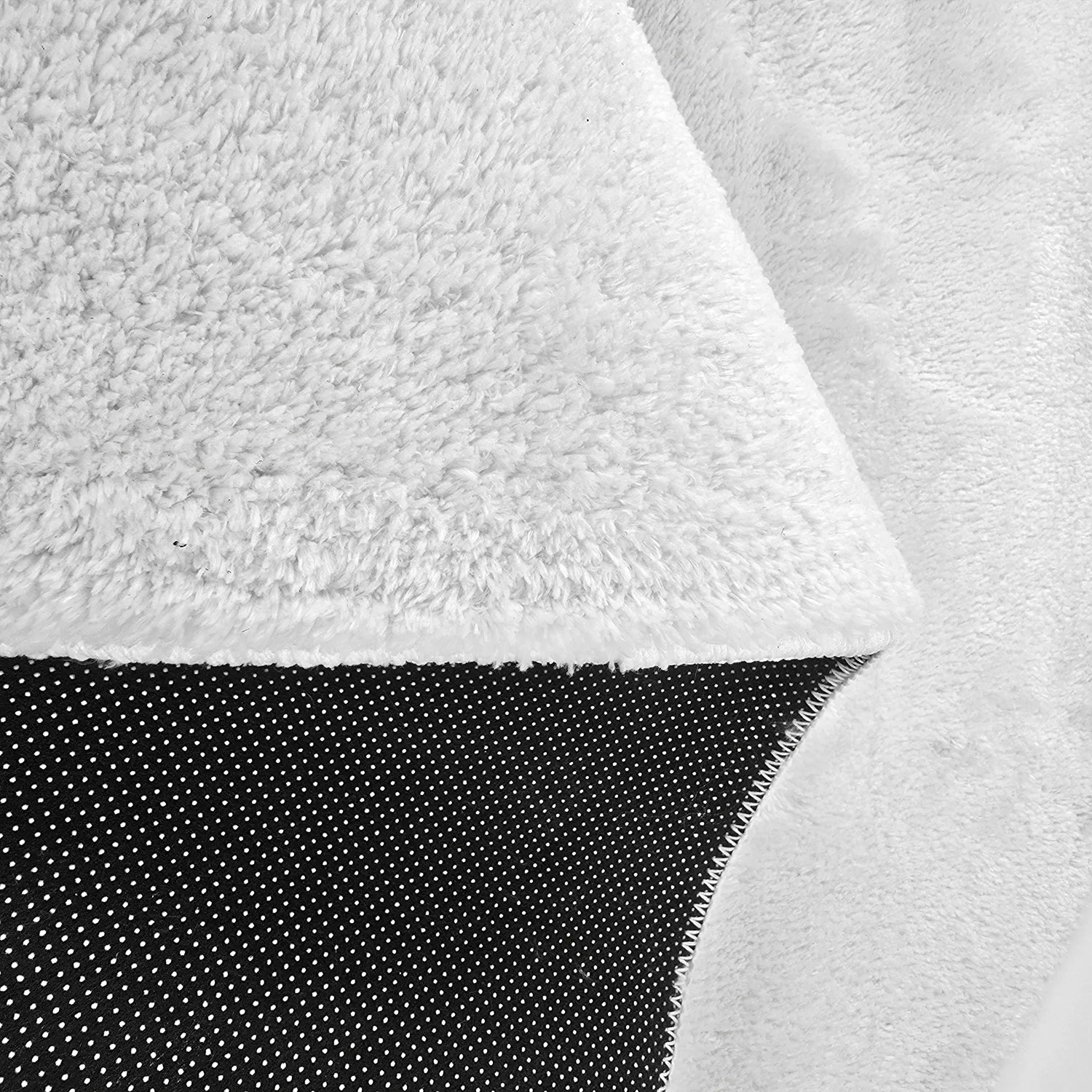 Tappeto shaggy ovale - Aranga Super Soft Fur (bianco)