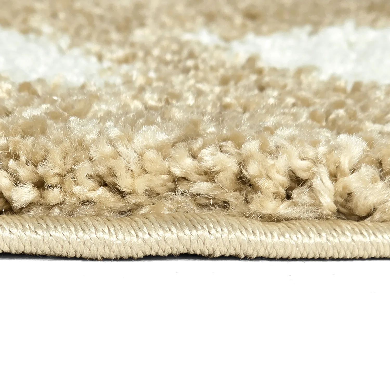 Tappeto A Pelo Lungo - Asilah (beige/bianco)