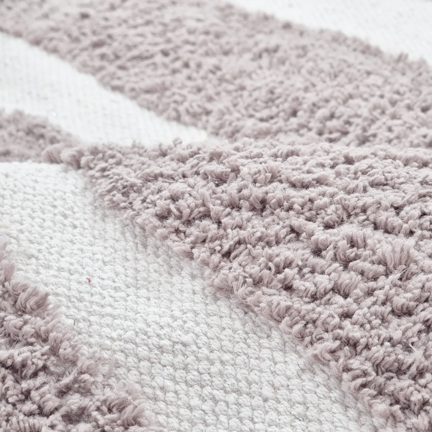 Tappeto rotondo - Callista Natural Cotton Shaggy (tortora)