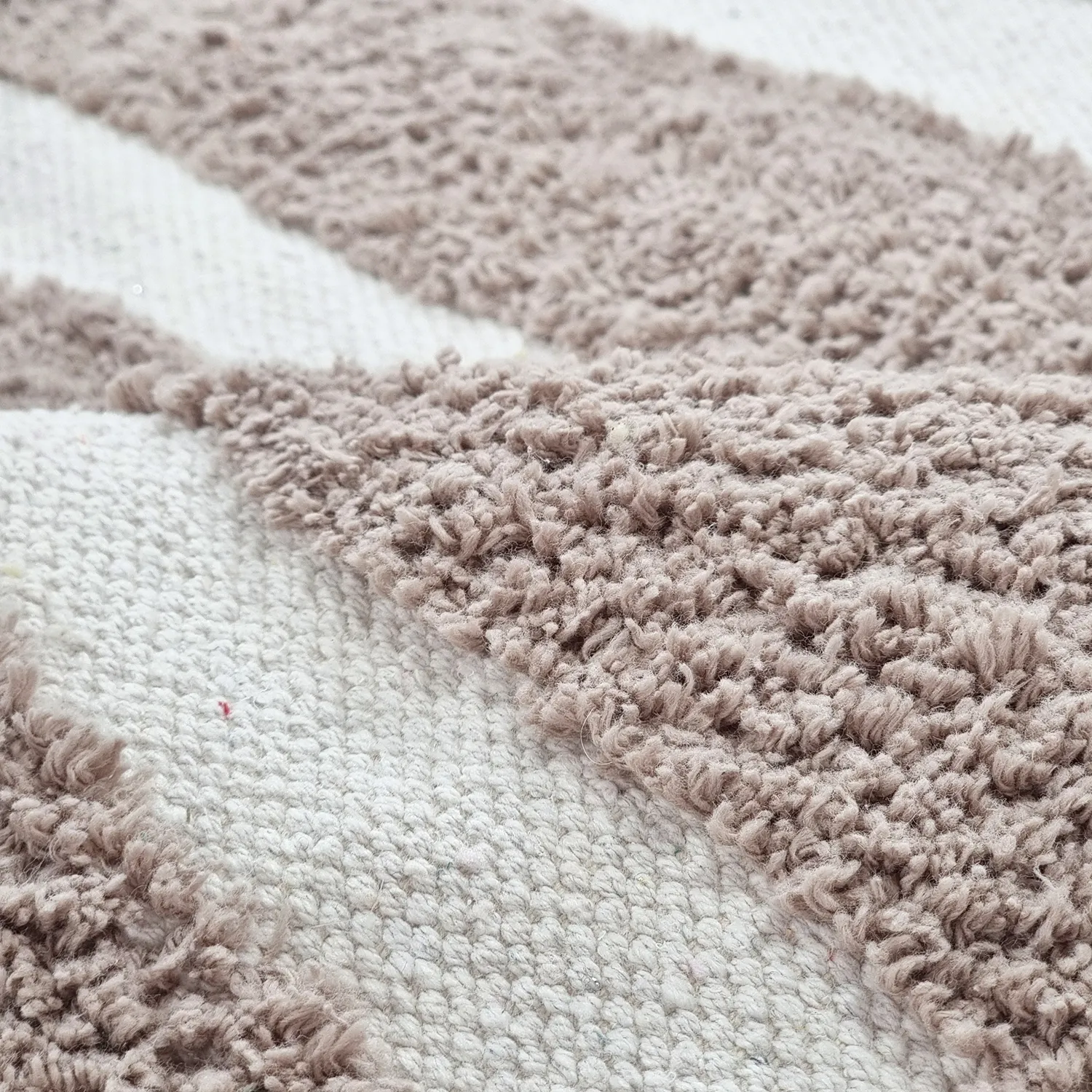 Tappeto A Pelo Lungo - Callista Natural Cotton Shaggy (tortora)