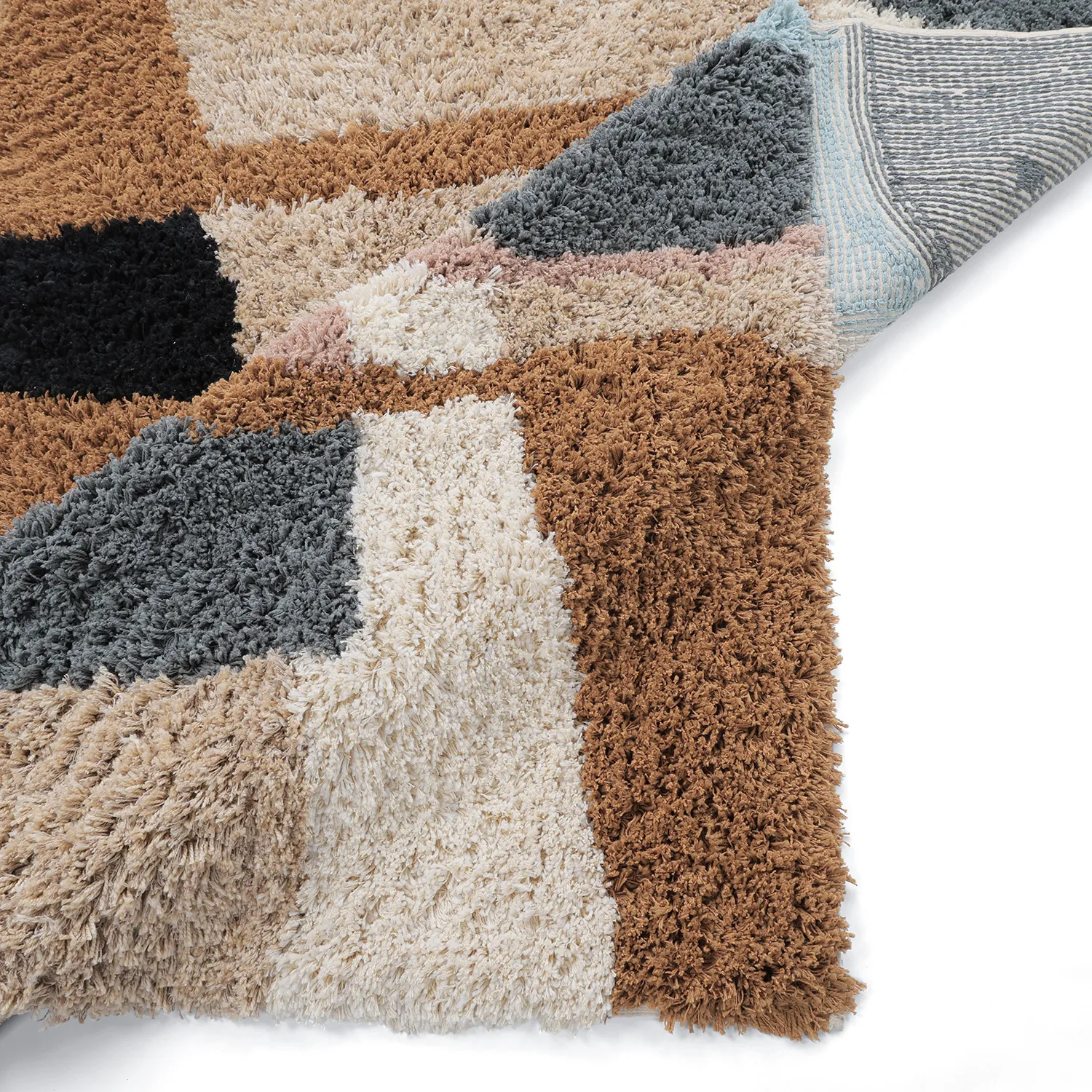 Tappeto A Pelo Lungo - Cefalu Natural Cotton Shaggy (multiplo)