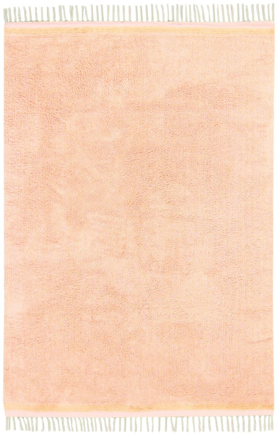 Tappeto A Pelo Lungo - Celina Natural Cotton Shaggy (rosa/beige)