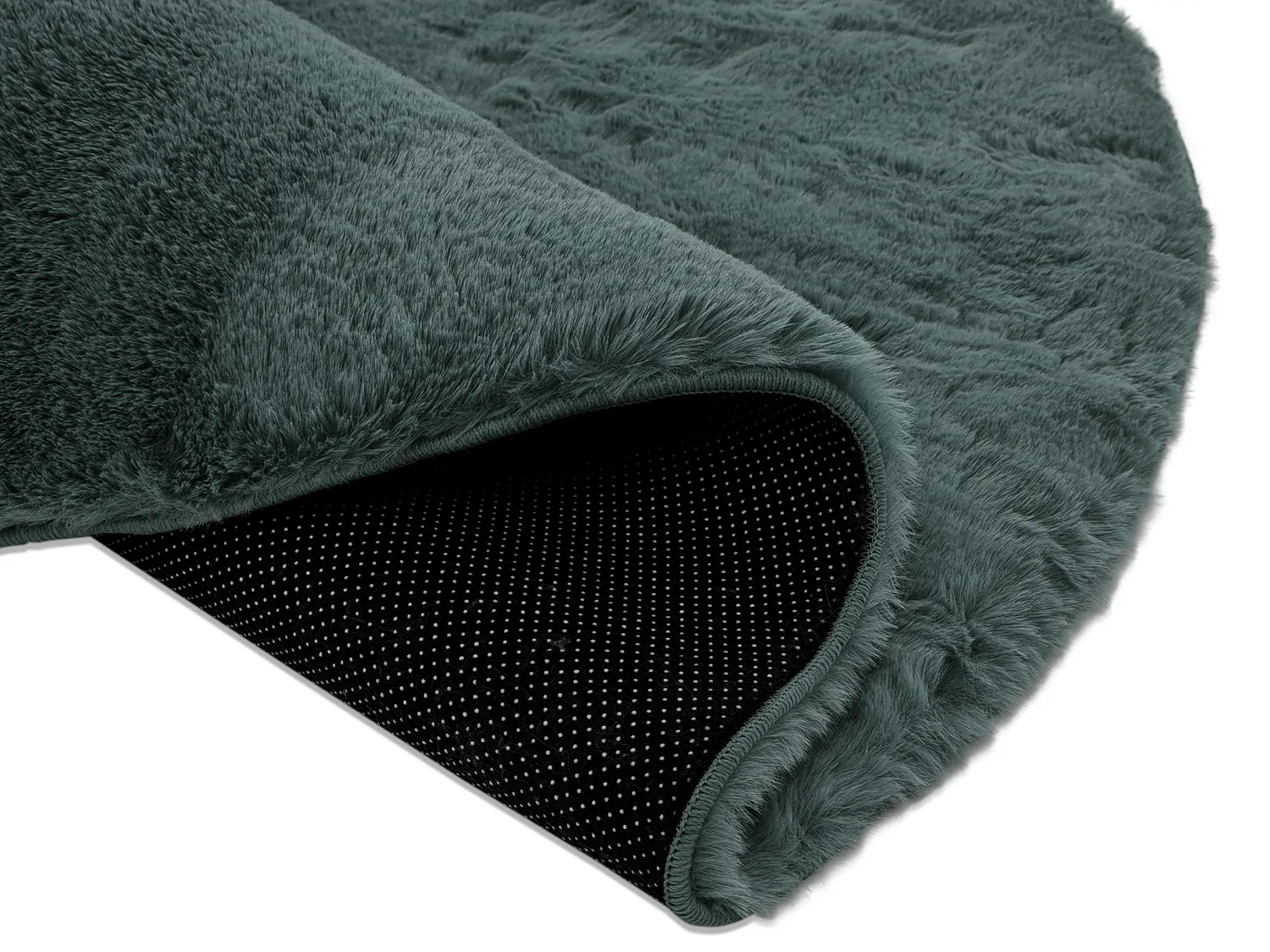 Tappeti rotondi - Cloud Super Soft (verde)