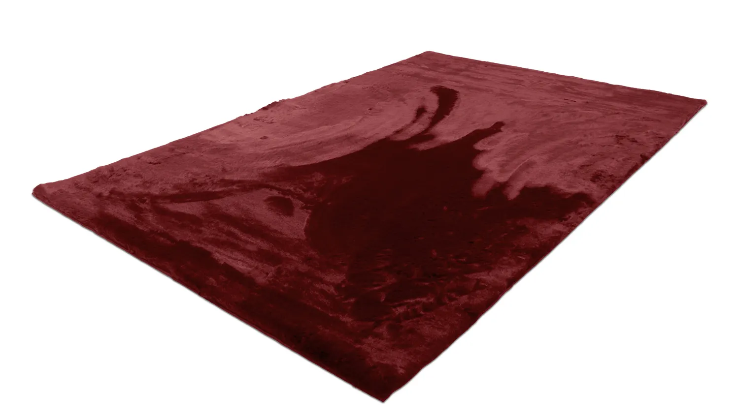 Tappeto A Pelo Lungo - Cloud Super Soft (rosso)