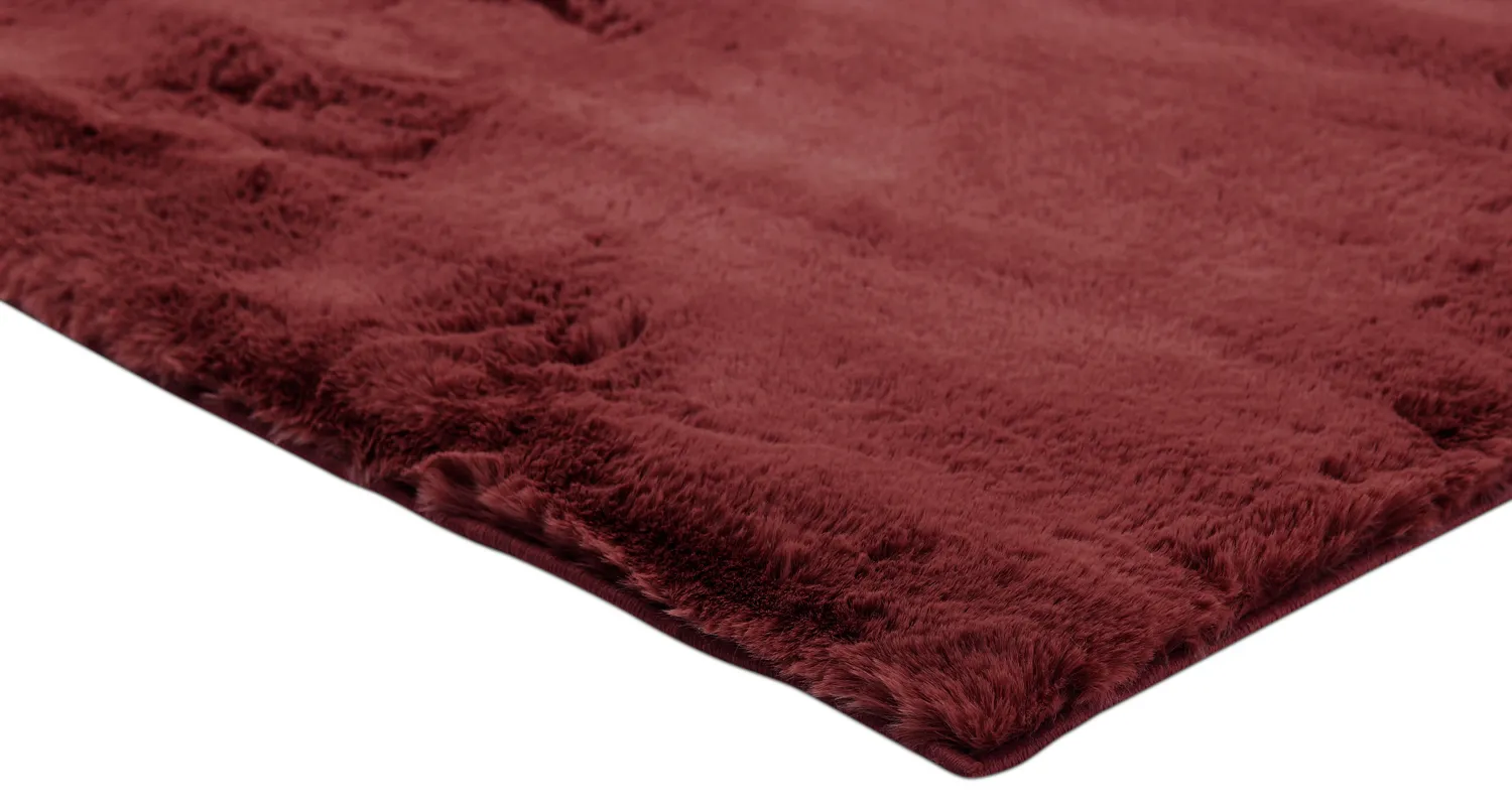 Tappeto A Pelo Lungo - Cloud Super Soft (rosso)