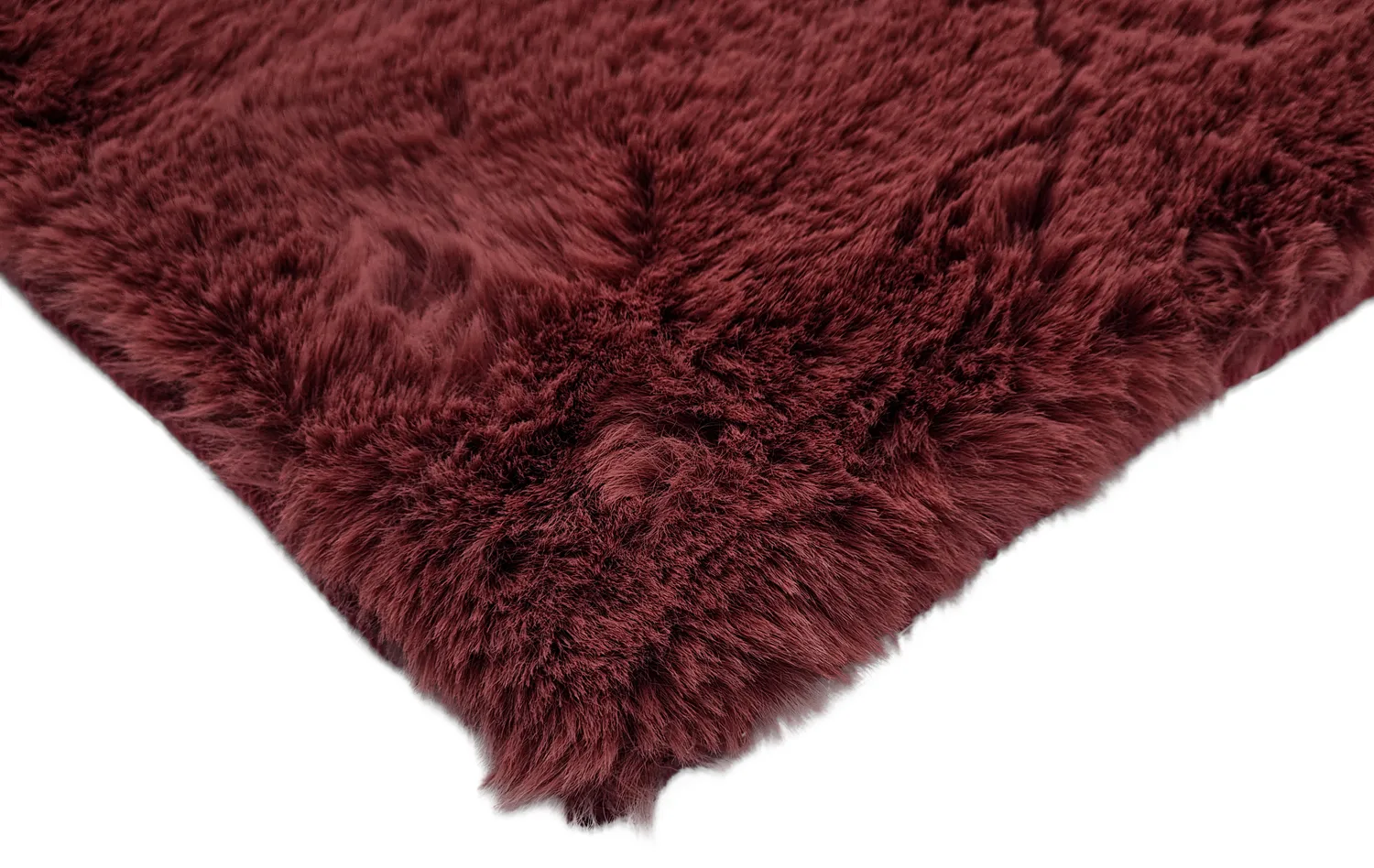 Tappeto A Pelo Lungo - Cloud Super Soft (rosso)