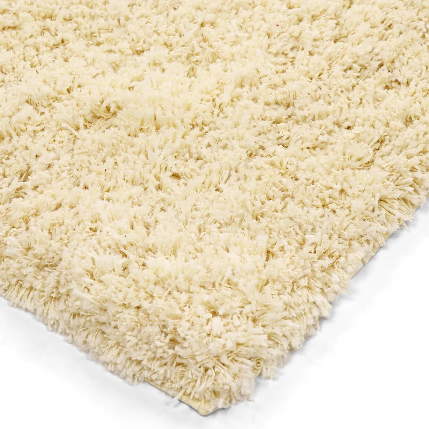 Tappeto A Pelo Lungo - Combarro Solid Cotton Shaggy (giallo chiaro)