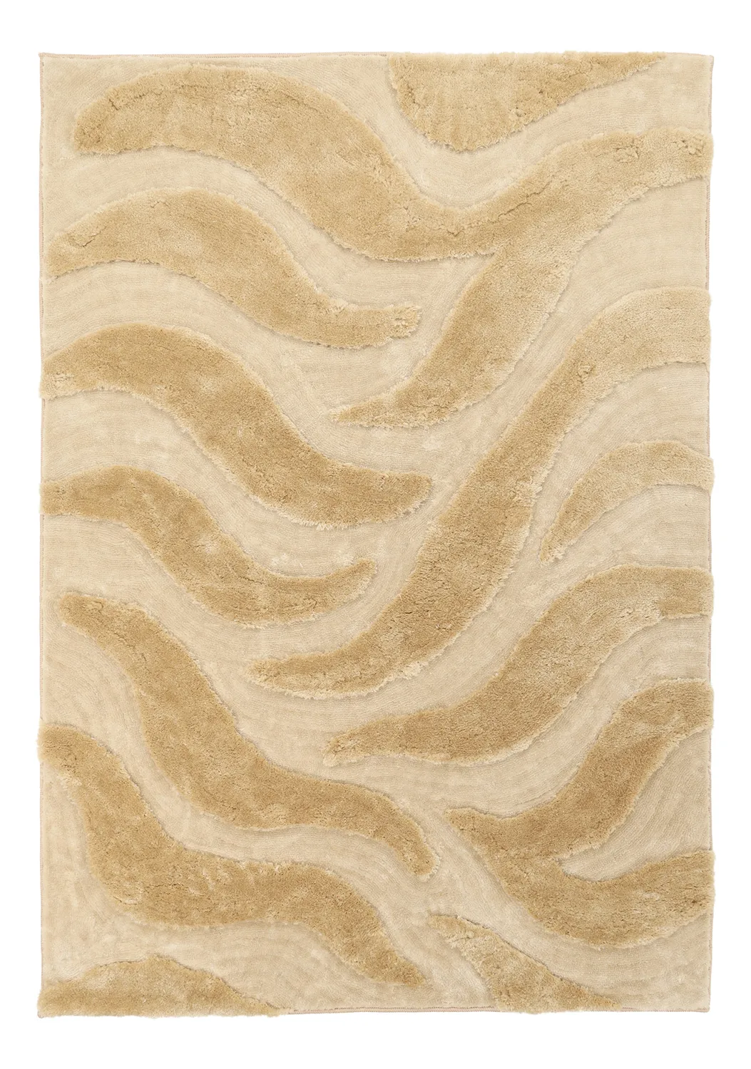 Tappeto A Pelo Lungo - Fergana (crema/beige)