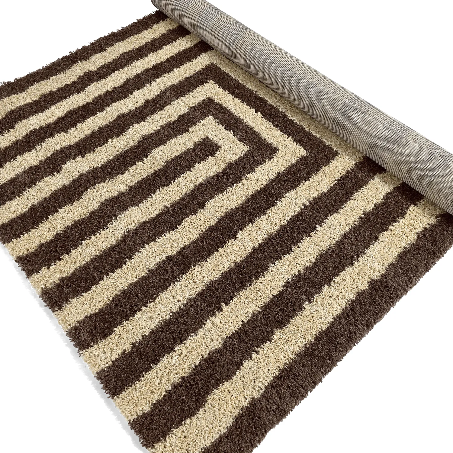 Tappeto A Pelo Lungo - Imilchil (beige/marrone)