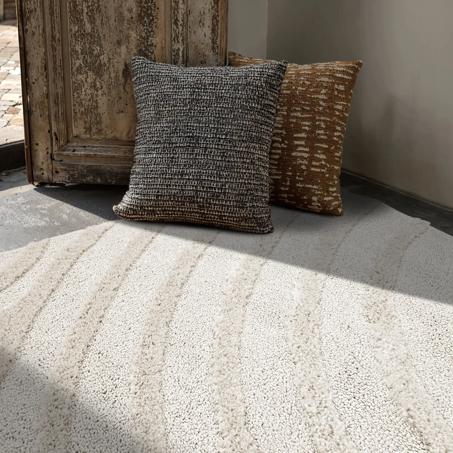 Tappeto A Pelo Lungo - Iwaki (bianco)