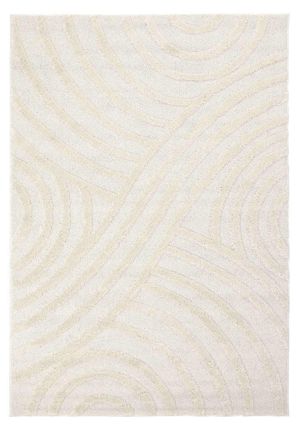 Tappeto A Pelo Lungo - Iwaki (bianco)