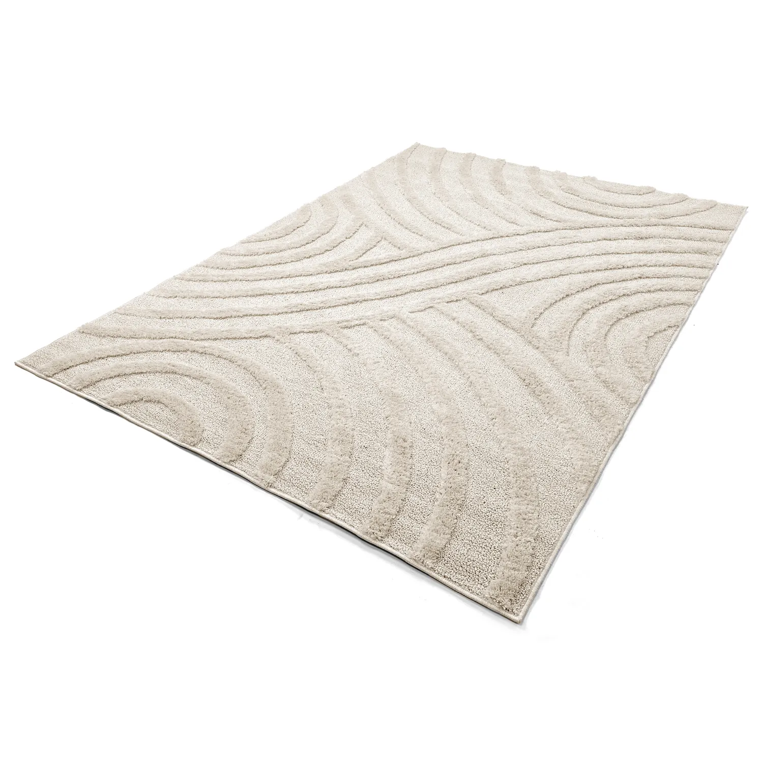Tappeto A Pelo Lungo - Iwaki (bianco)