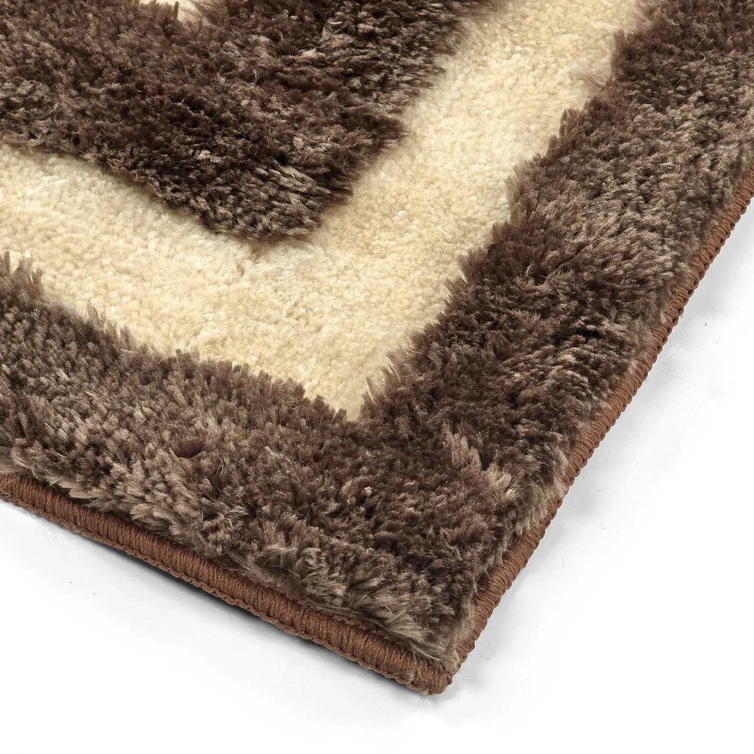 Tappeto A Pelo Lungo - Karbala (beige/marrone)