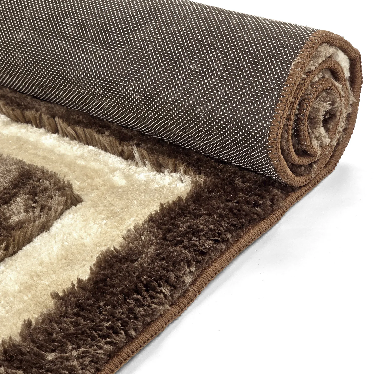 Tappeto A Pelo Lungo - Karbala (beige/marrone)
