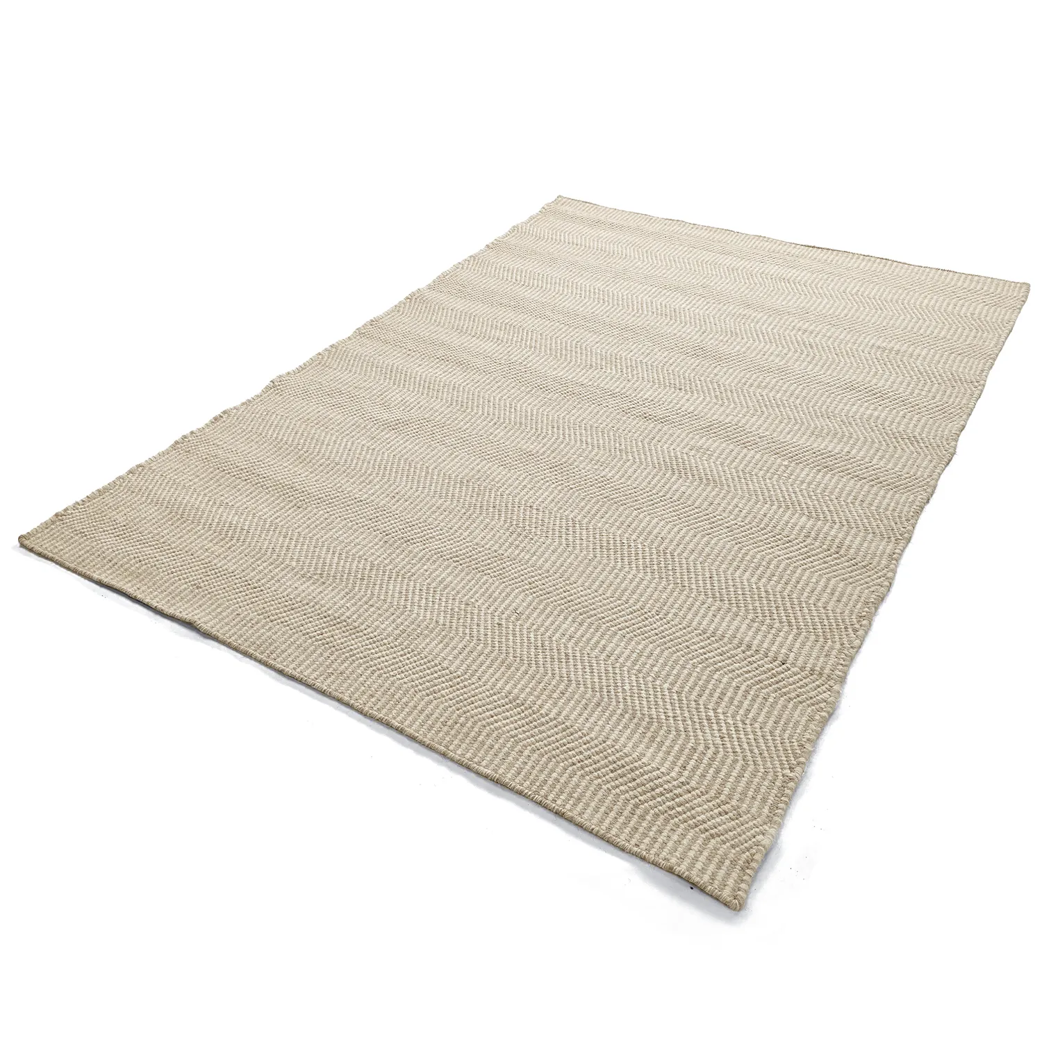 Tappeto In Lana - Larkana (beige/bianco)