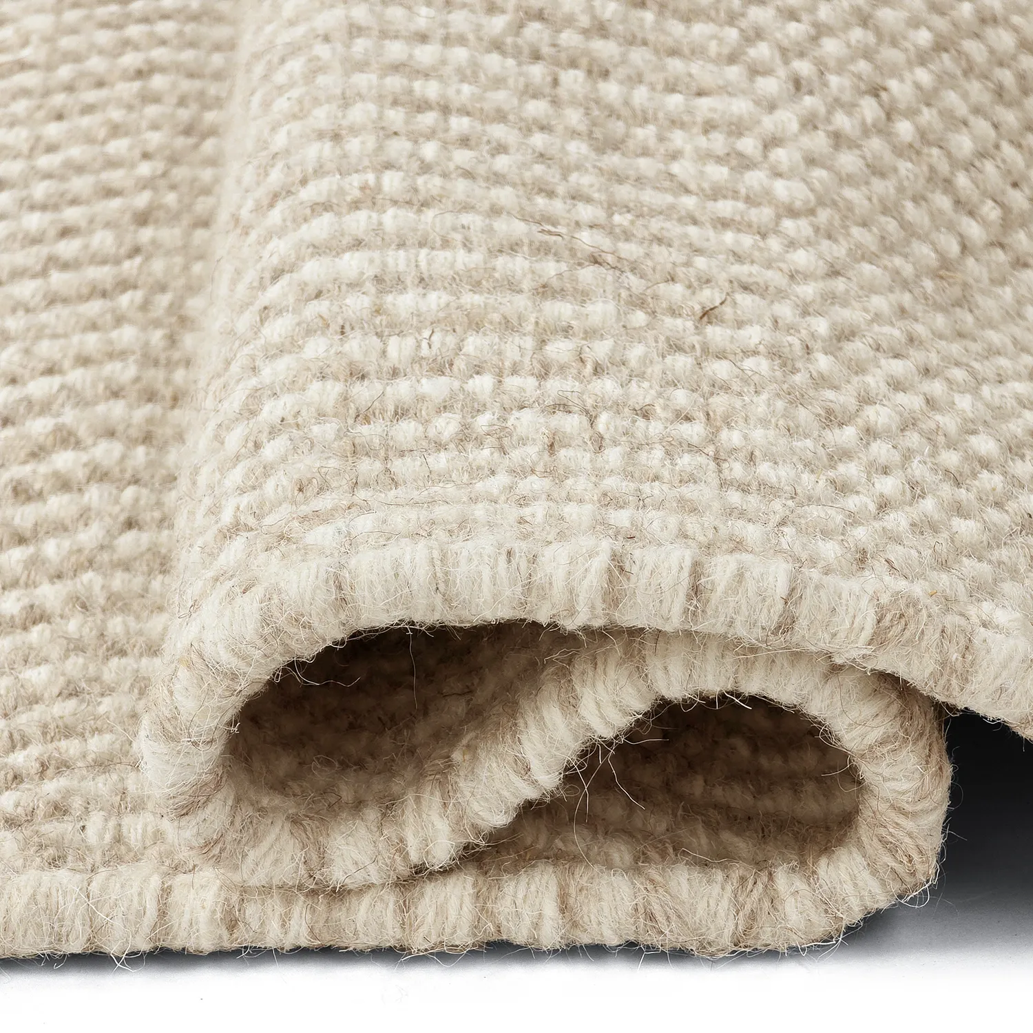 Tappeto In Lana - Larkana (beige/bianco)