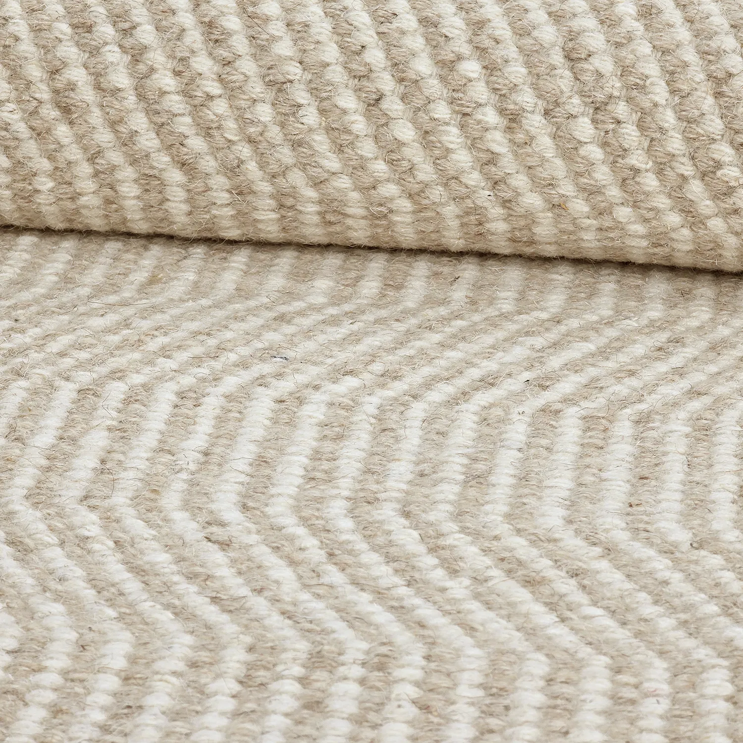 Tappeto In Lana - Larkana (beige/bianco)