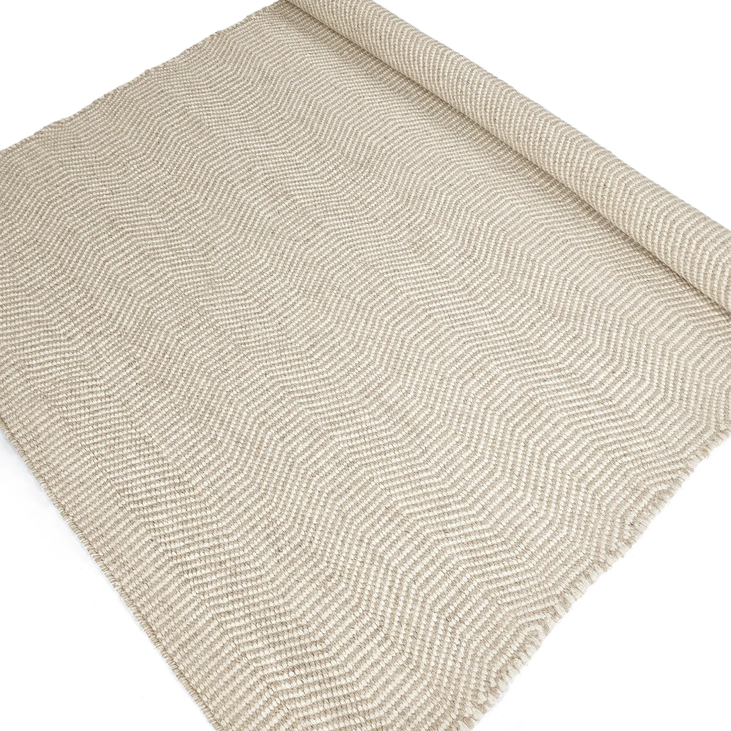 Tappeto In Lana - Larkana (beige/bianco)