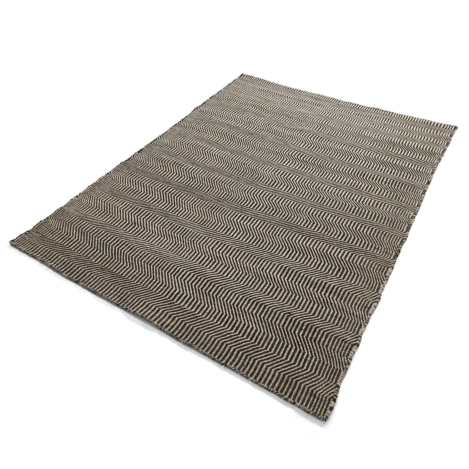 Tappeto In Lana - Larkana (beige/nero)