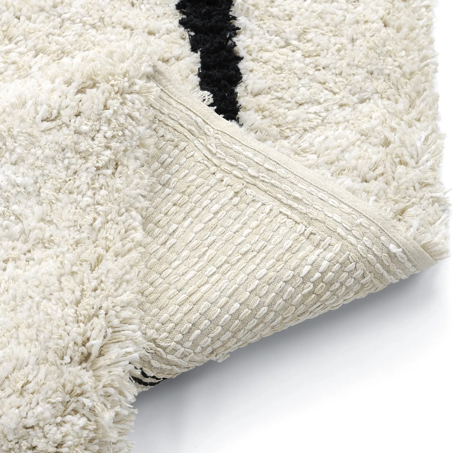 Tappeto A Pelo Lungo - Naousa Natural Cotton Shaggy (multiplo)