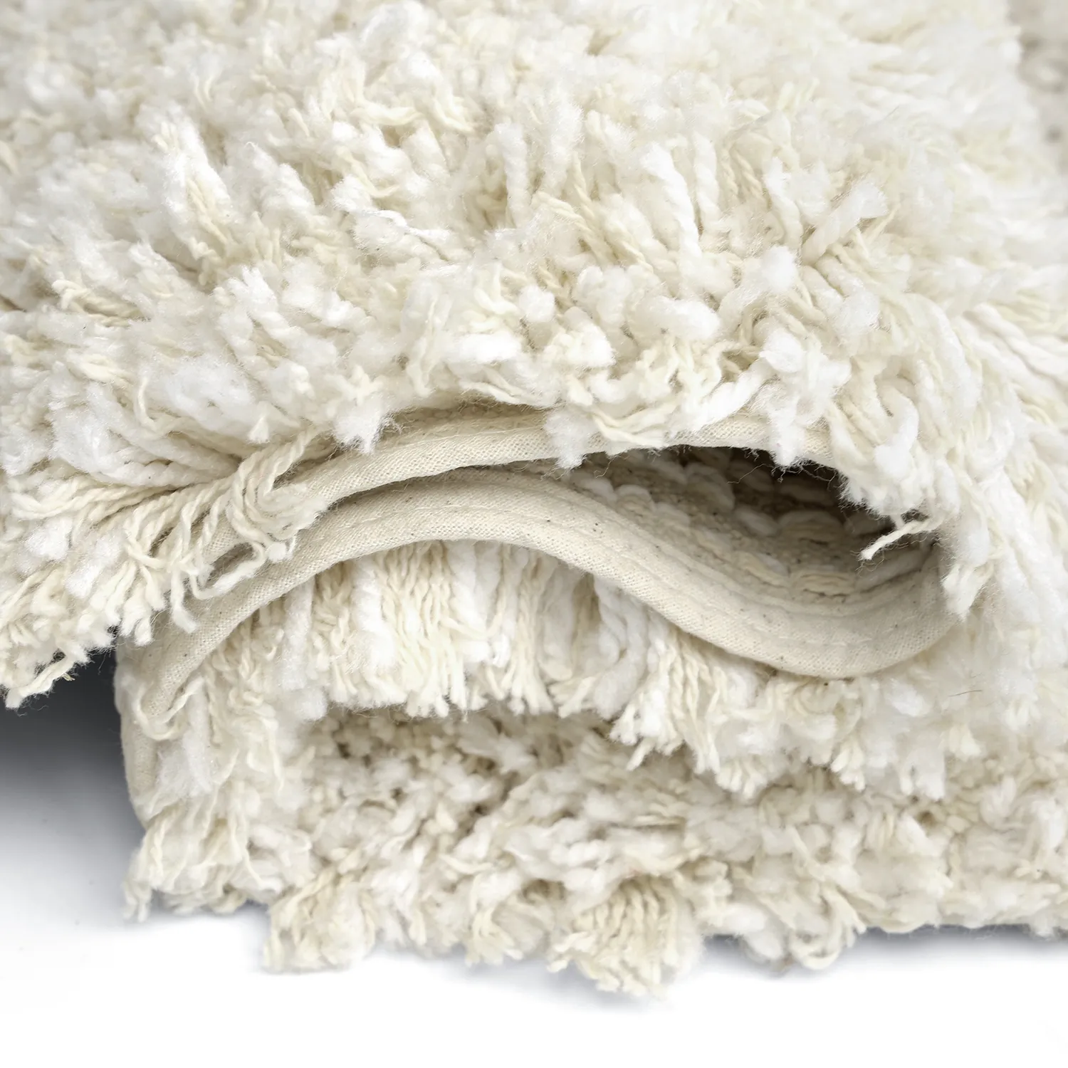 Tappeto A Pelo Lungo - Naousa Natural Cotton Shaggy (multiplo)