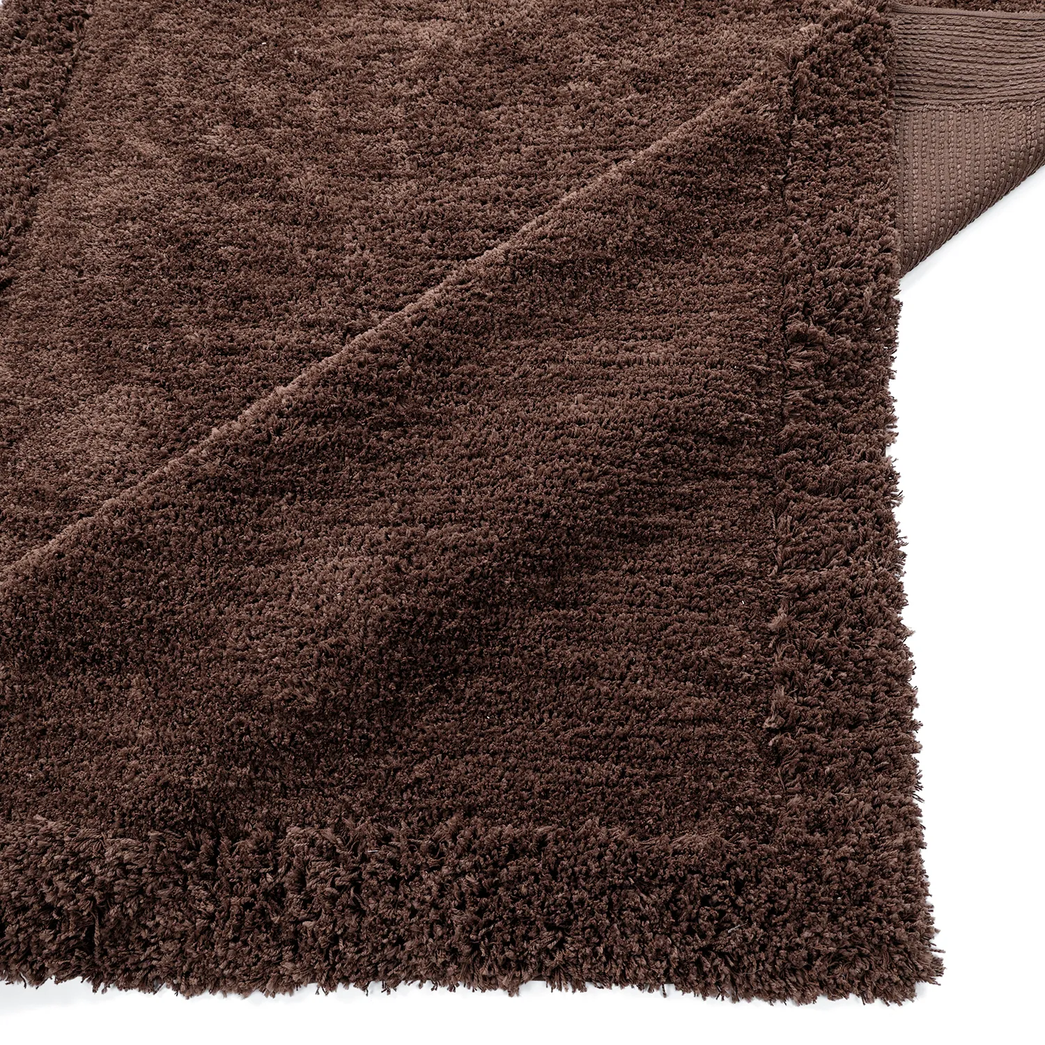 Tappeto A Pelo Lungo - Molyvos Natural Cotton Shaggy (marrone)