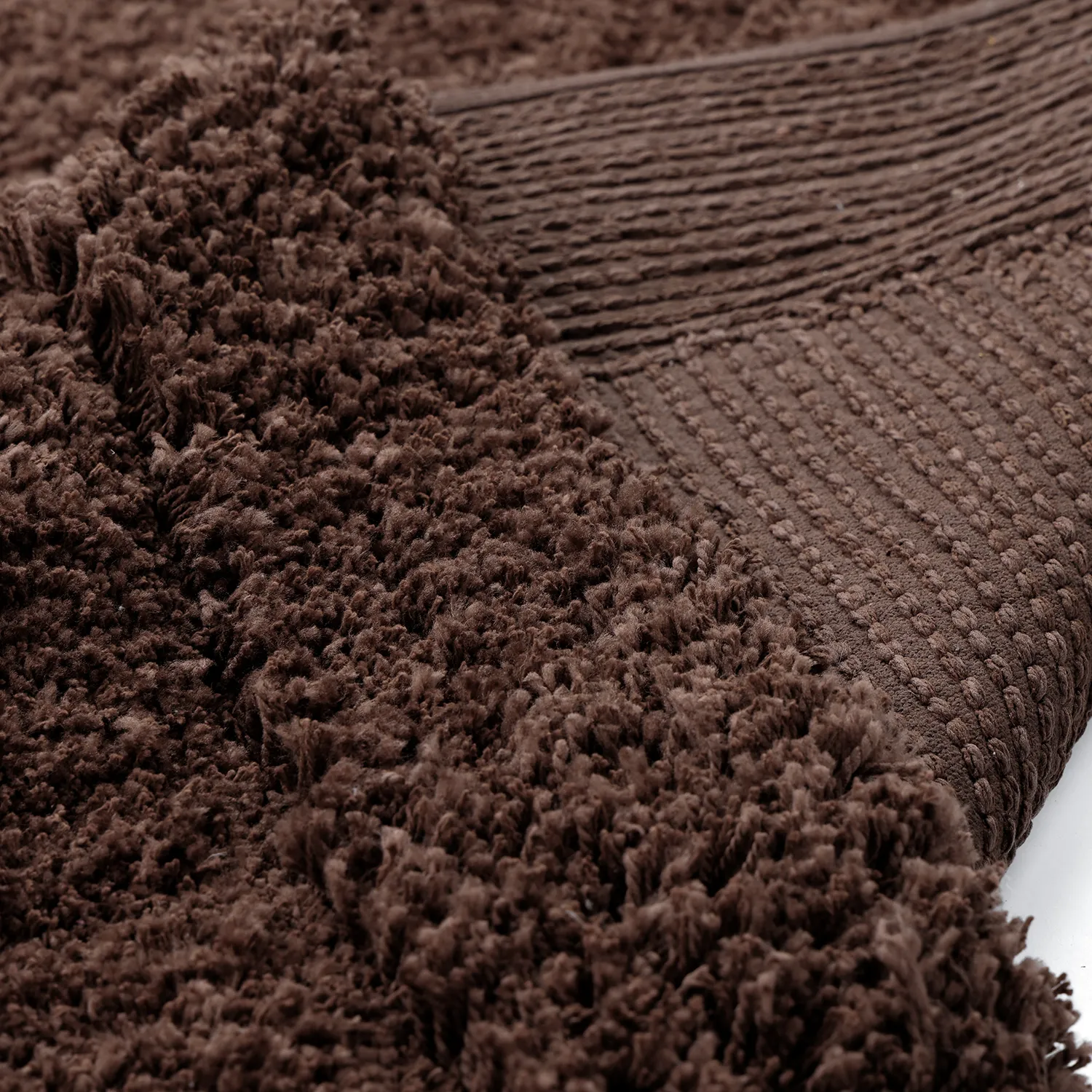 Tappeto A Pelo Lungo - Molyvos Natural Cotton Shaggy (marrone)