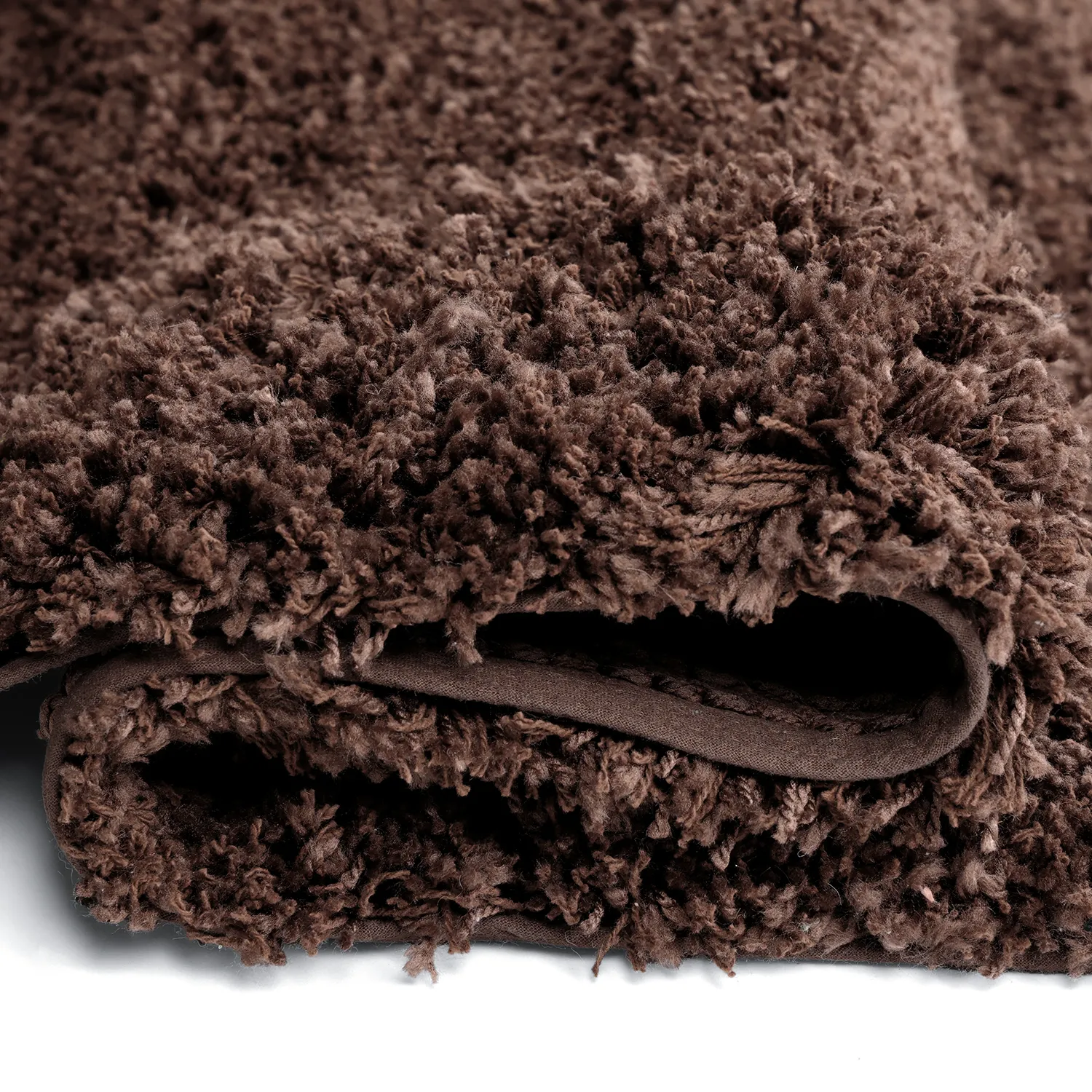 Tappeto A Pelo Lungo - Molyvos Natural Cotton Shaggy (marrone)