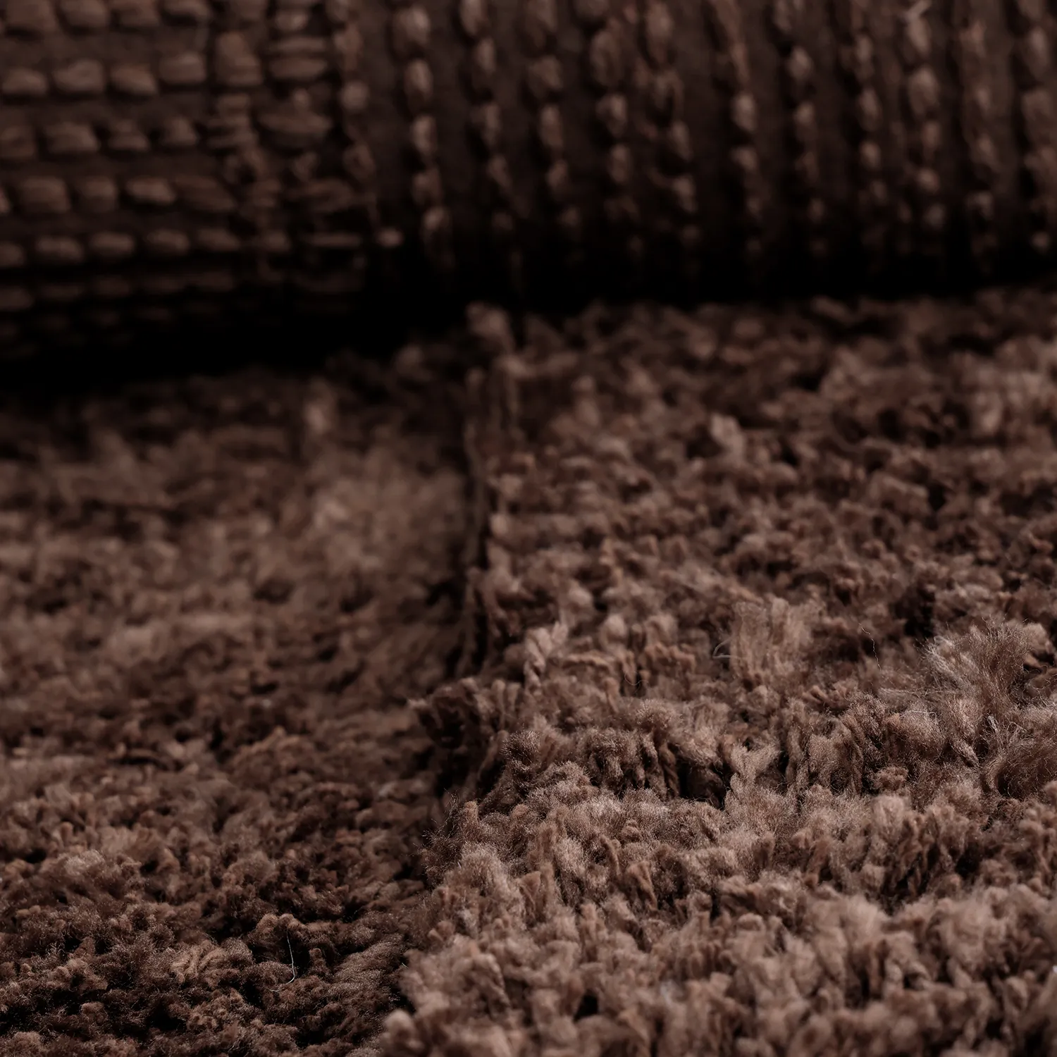 Tappeto A Pelo Lungo - Molyvos Natural Cotton Shaggy (marrone)
