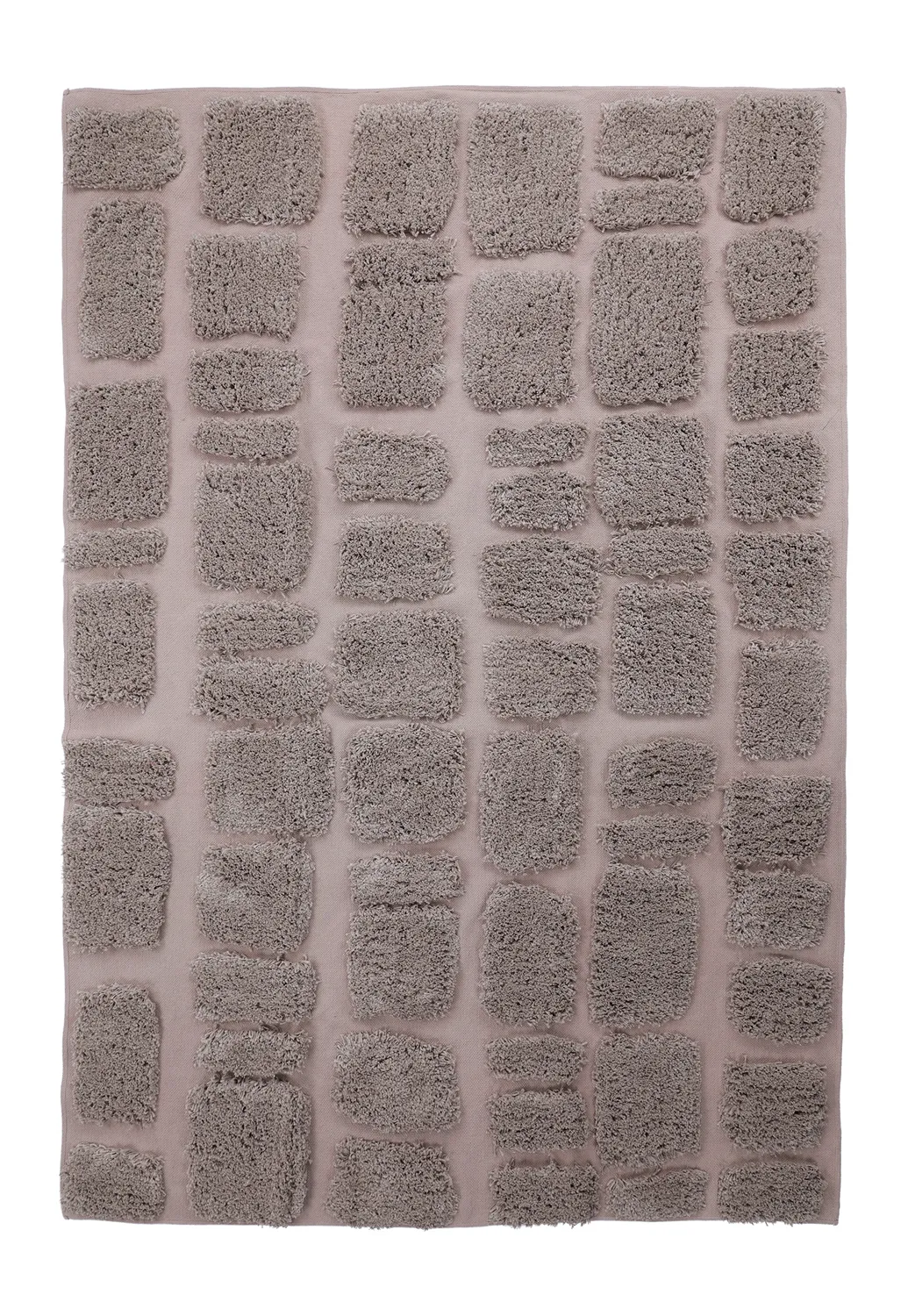 Tappeto A Pelo Lungo - Otranto Natural Cotton Shaggy (taupe)