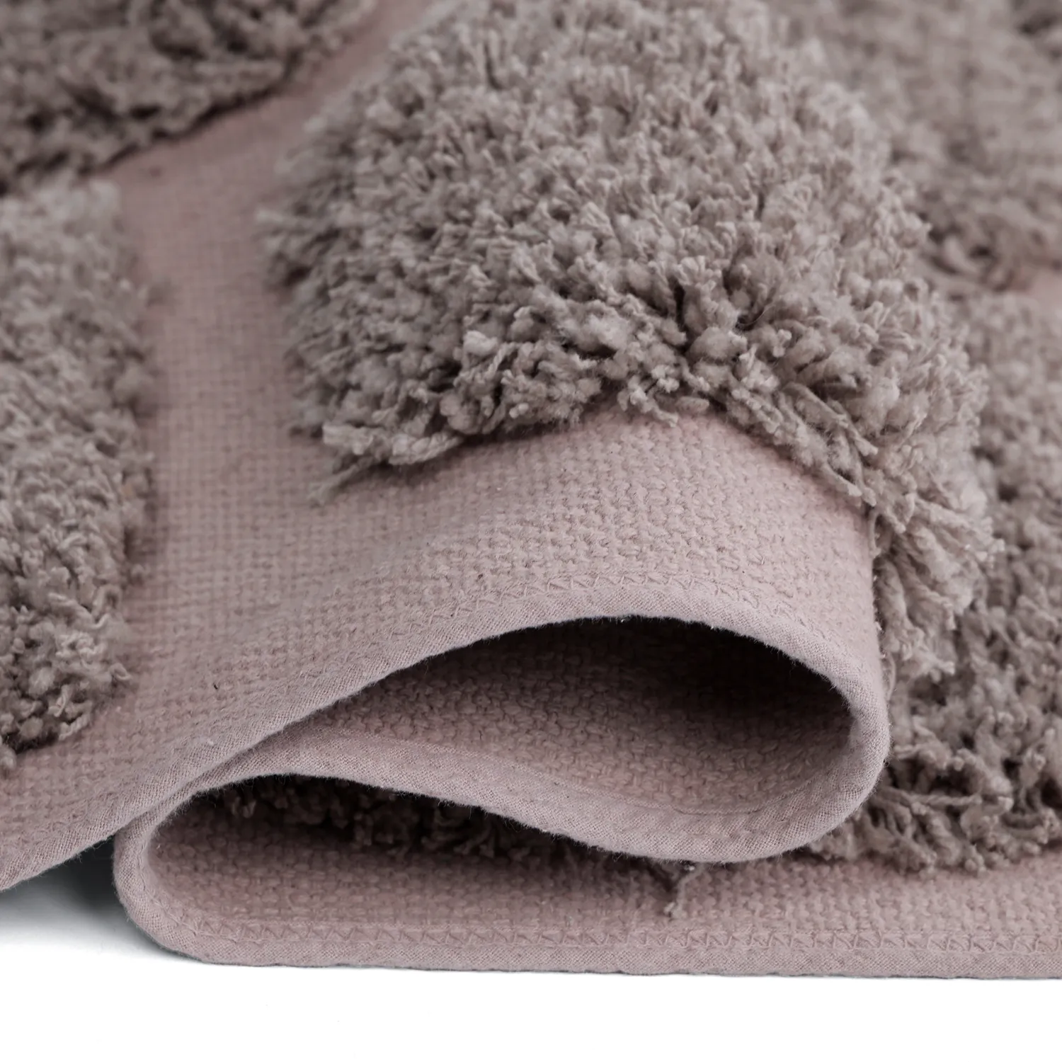 Tappeto A Pelo Lungo - Otranto Natural Cotton Shaggy (taupe)