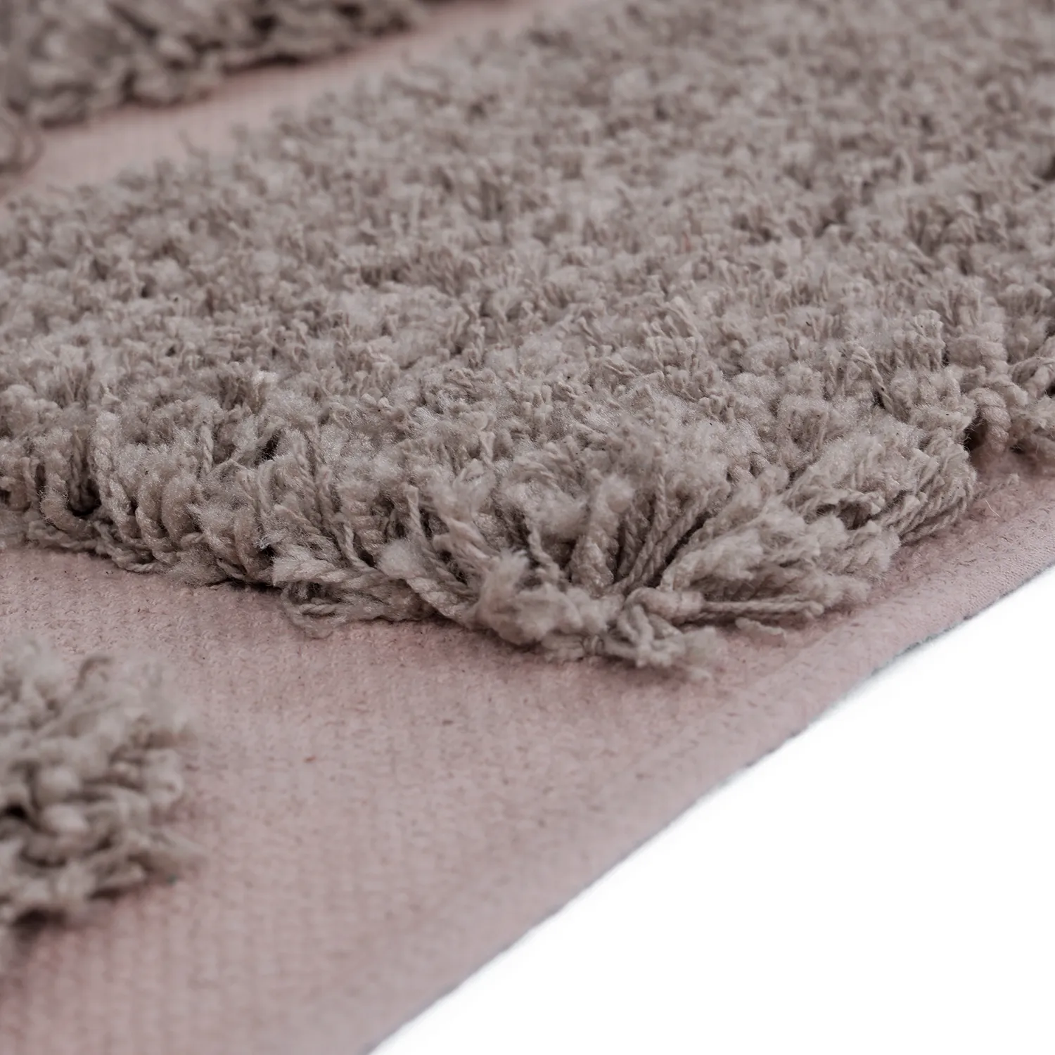 Tappeto A Pelo Lungo - Otranto Natural Cotton Shaggy (taupe)
