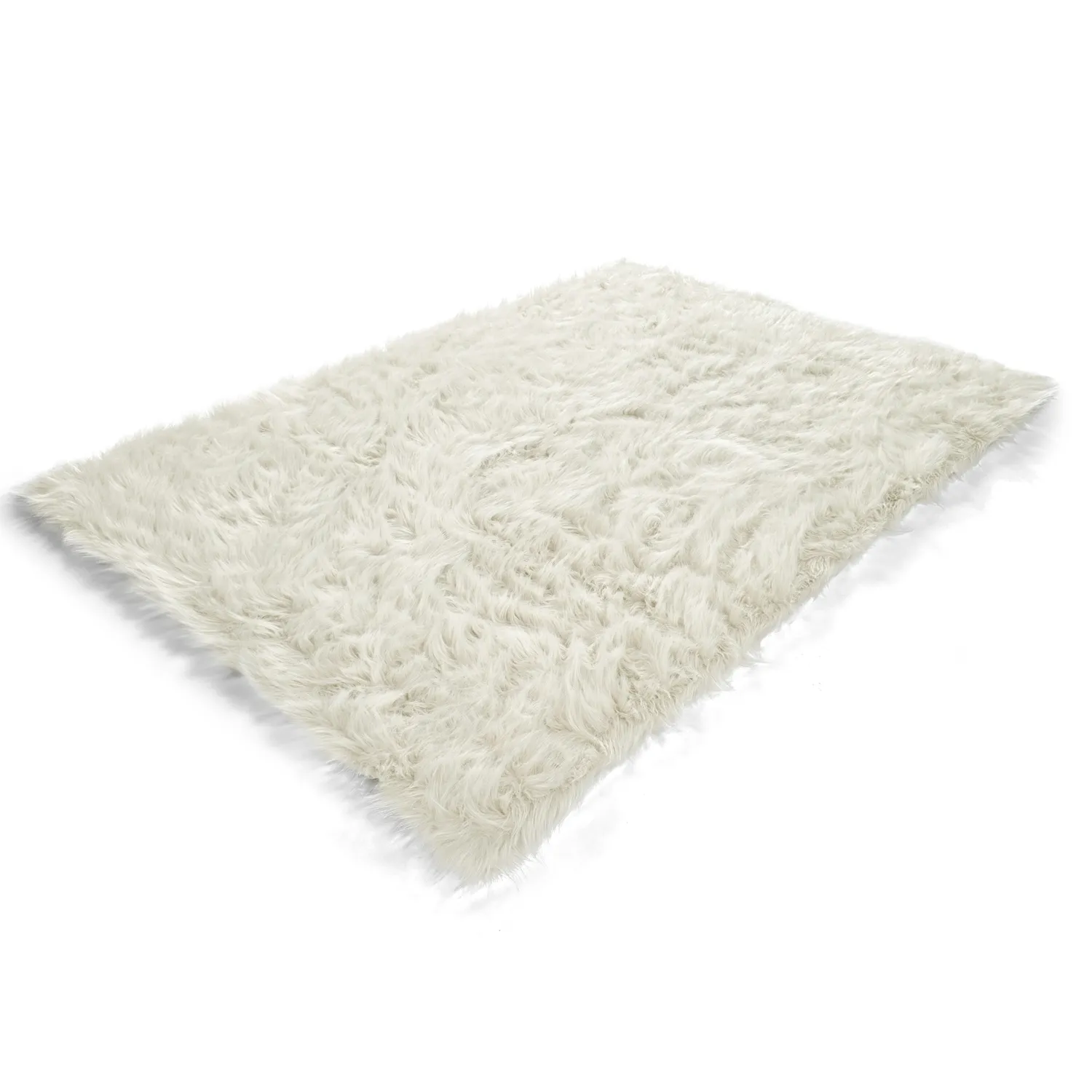 Tappeto A Pelo Lungo - Sohar (bianco)